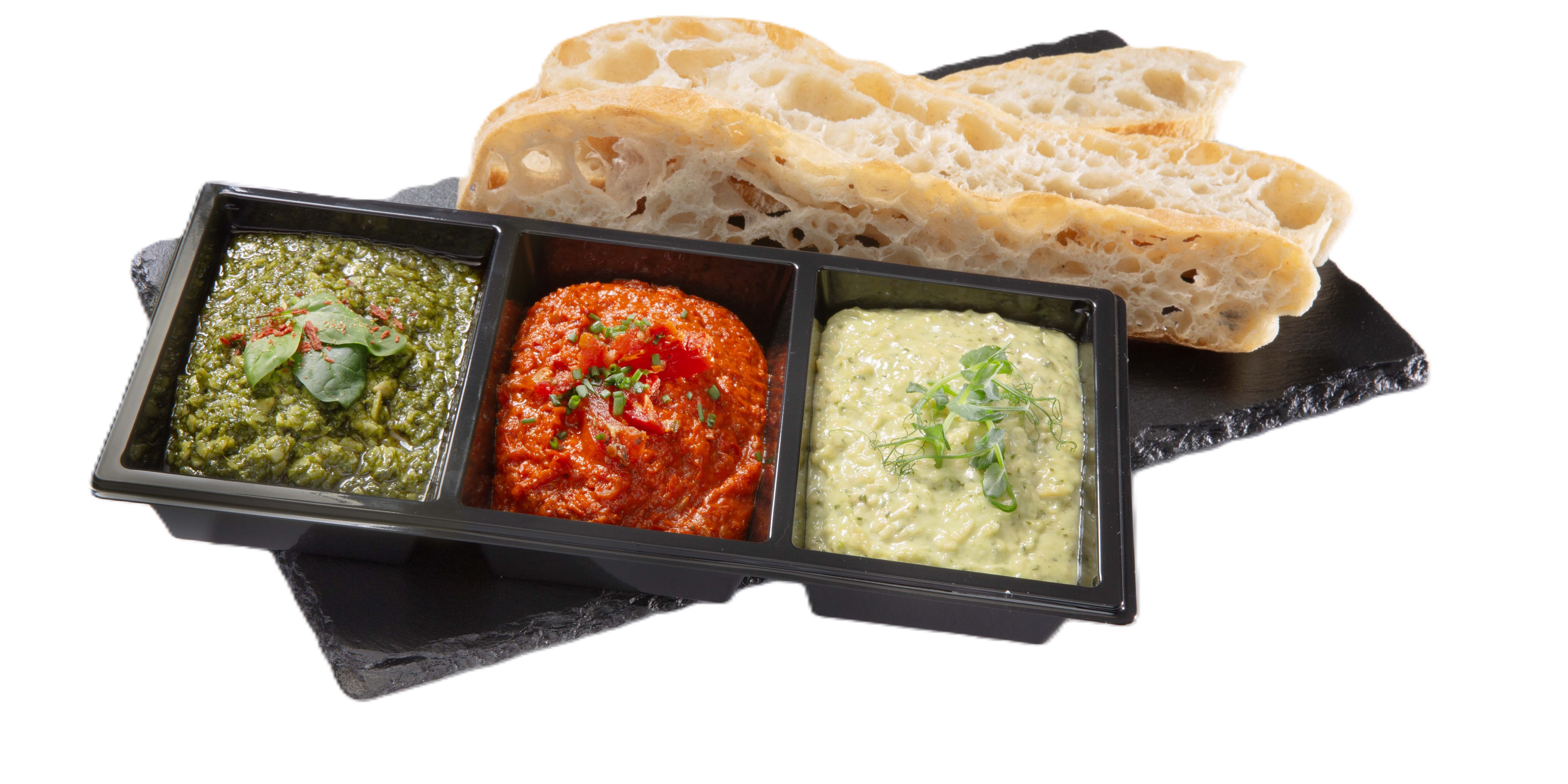 Tapenade trio met leggara