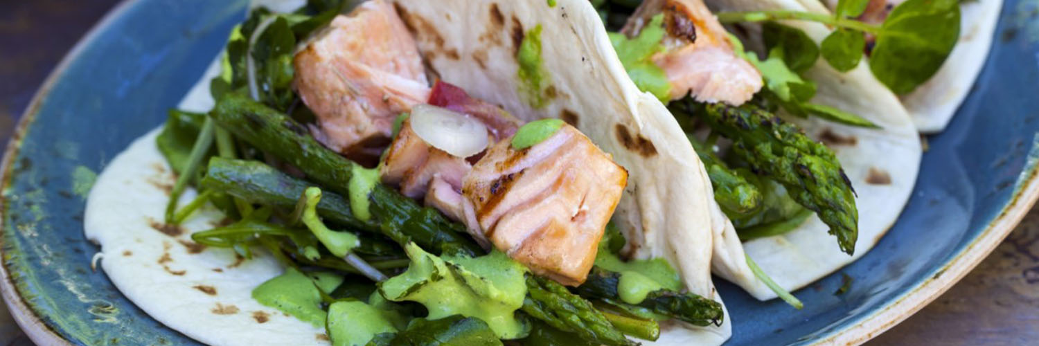 Asperge wrap