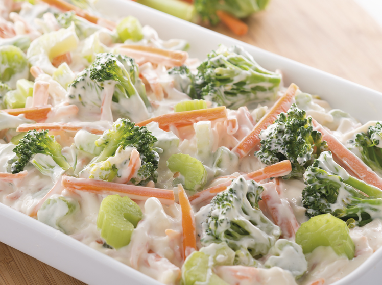 2 ons groente salade
