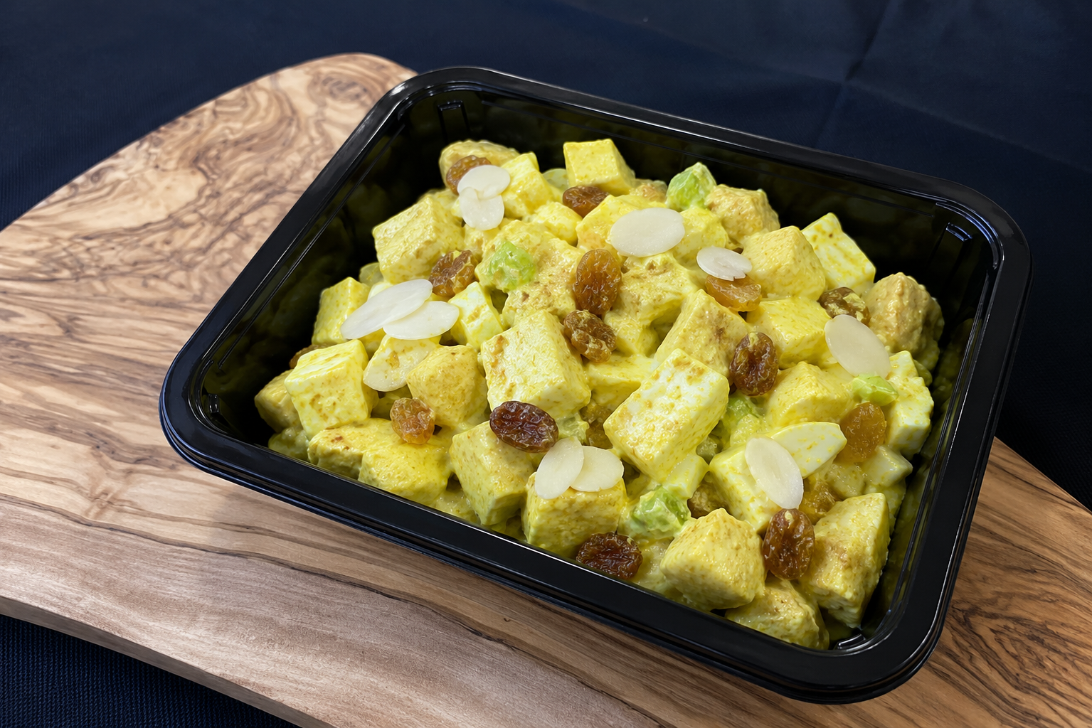 Mango salade met kip 