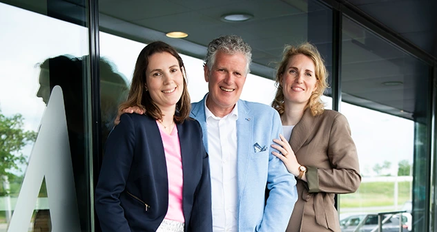 Familie Ram Gerard, eigenaar groothandel voor versspecialisten