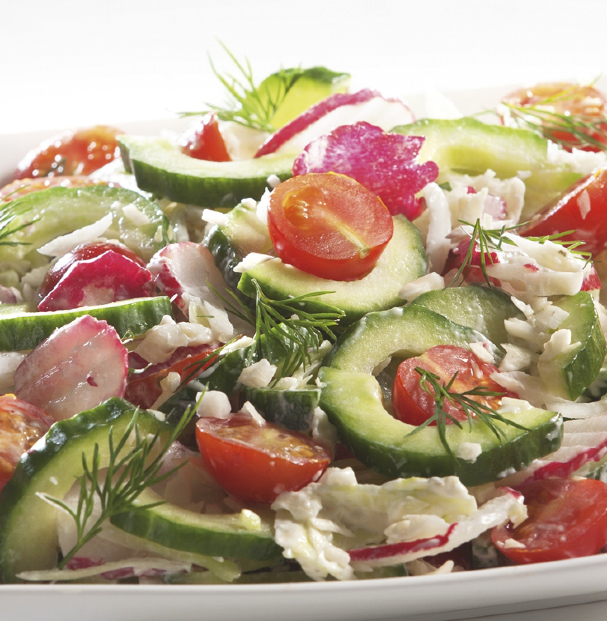Kersttakjes salade 