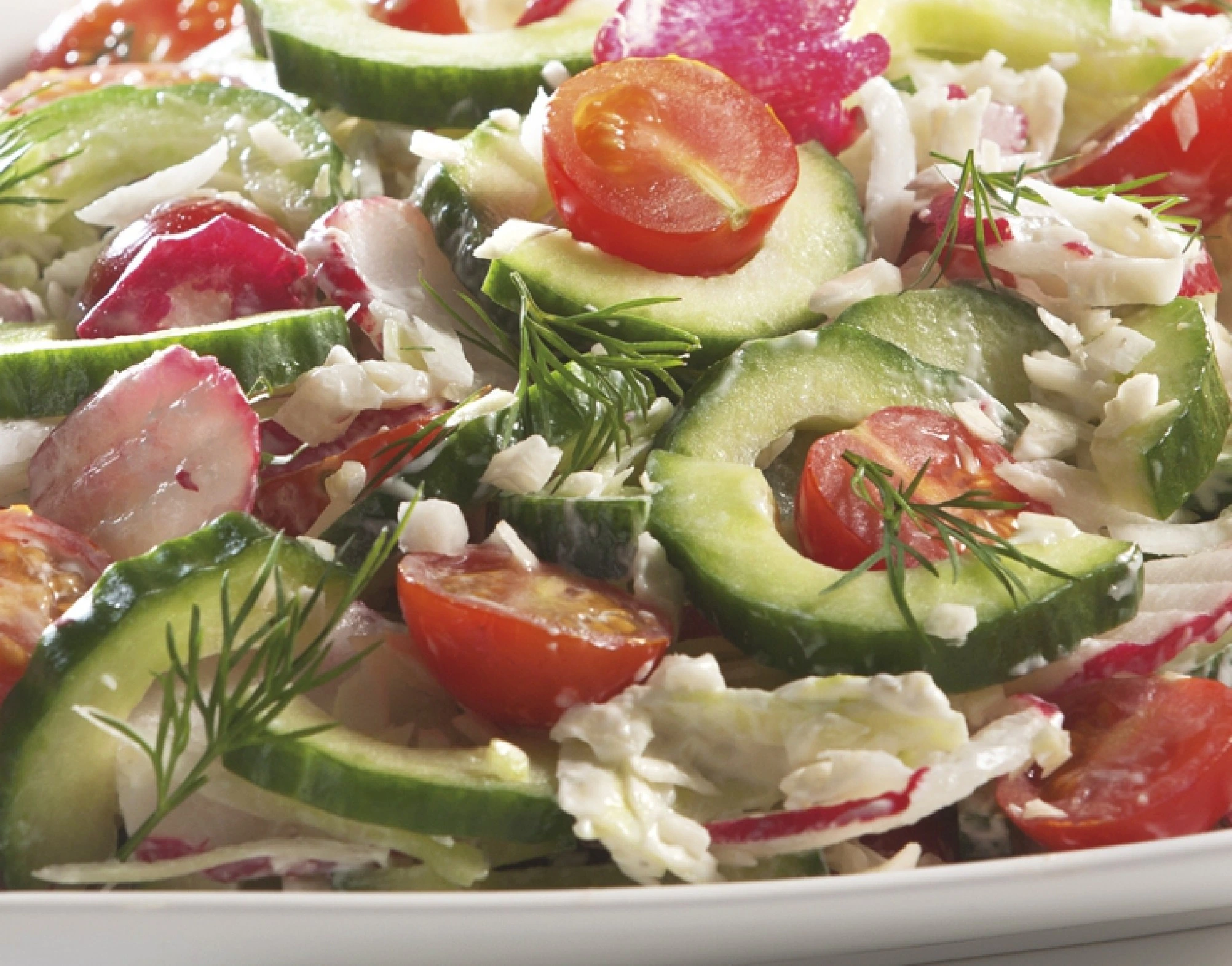 Kersttakjes salade 