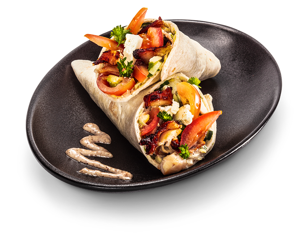Krokante kip tortilla