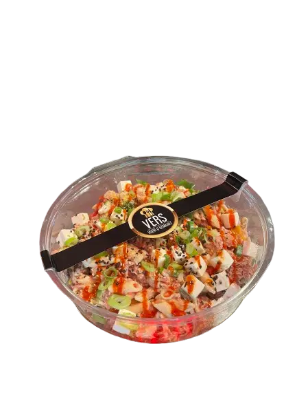 Maaltijdsalade gerookte zalm 