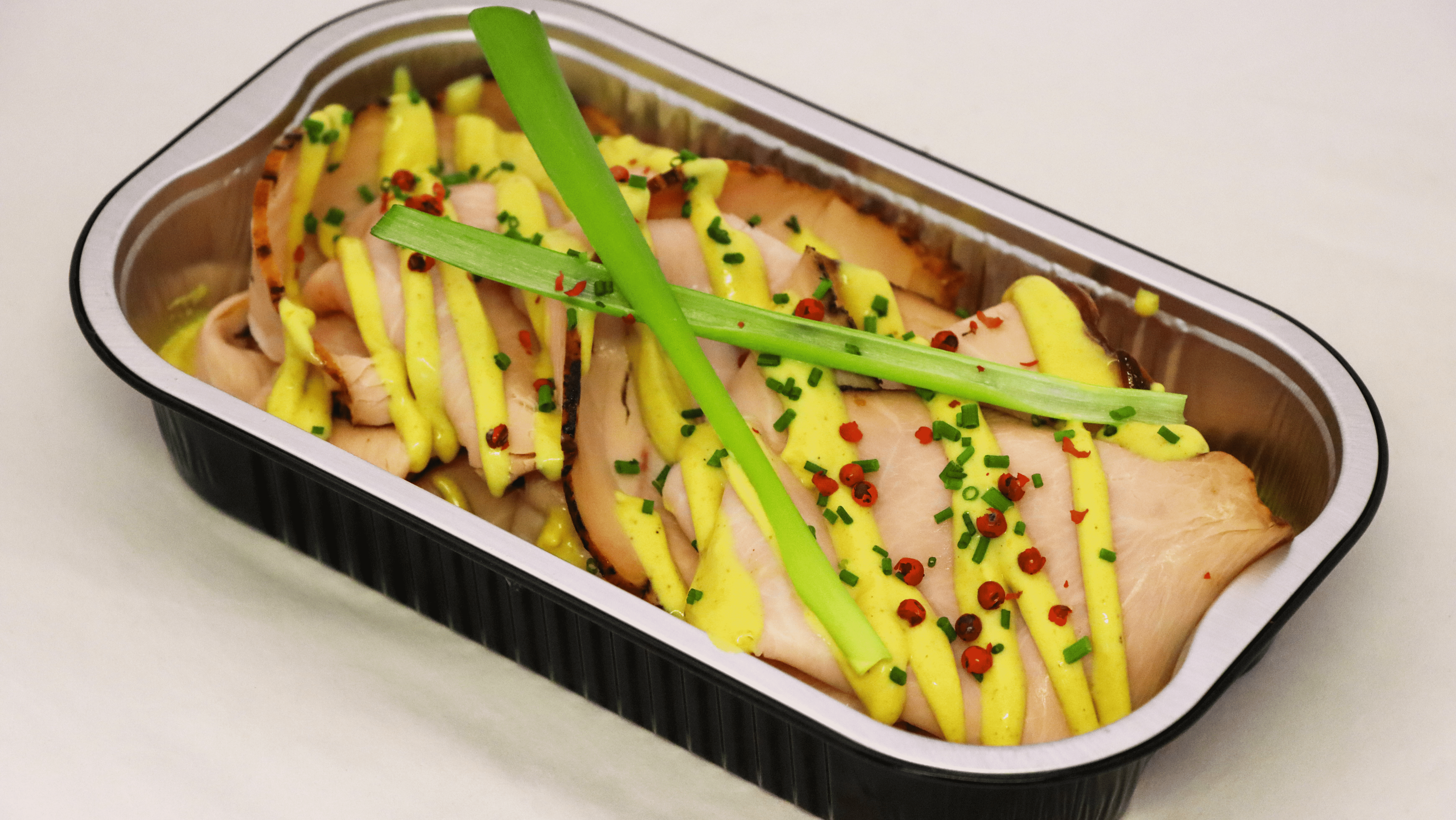 Ovenslede kalkoen rollade