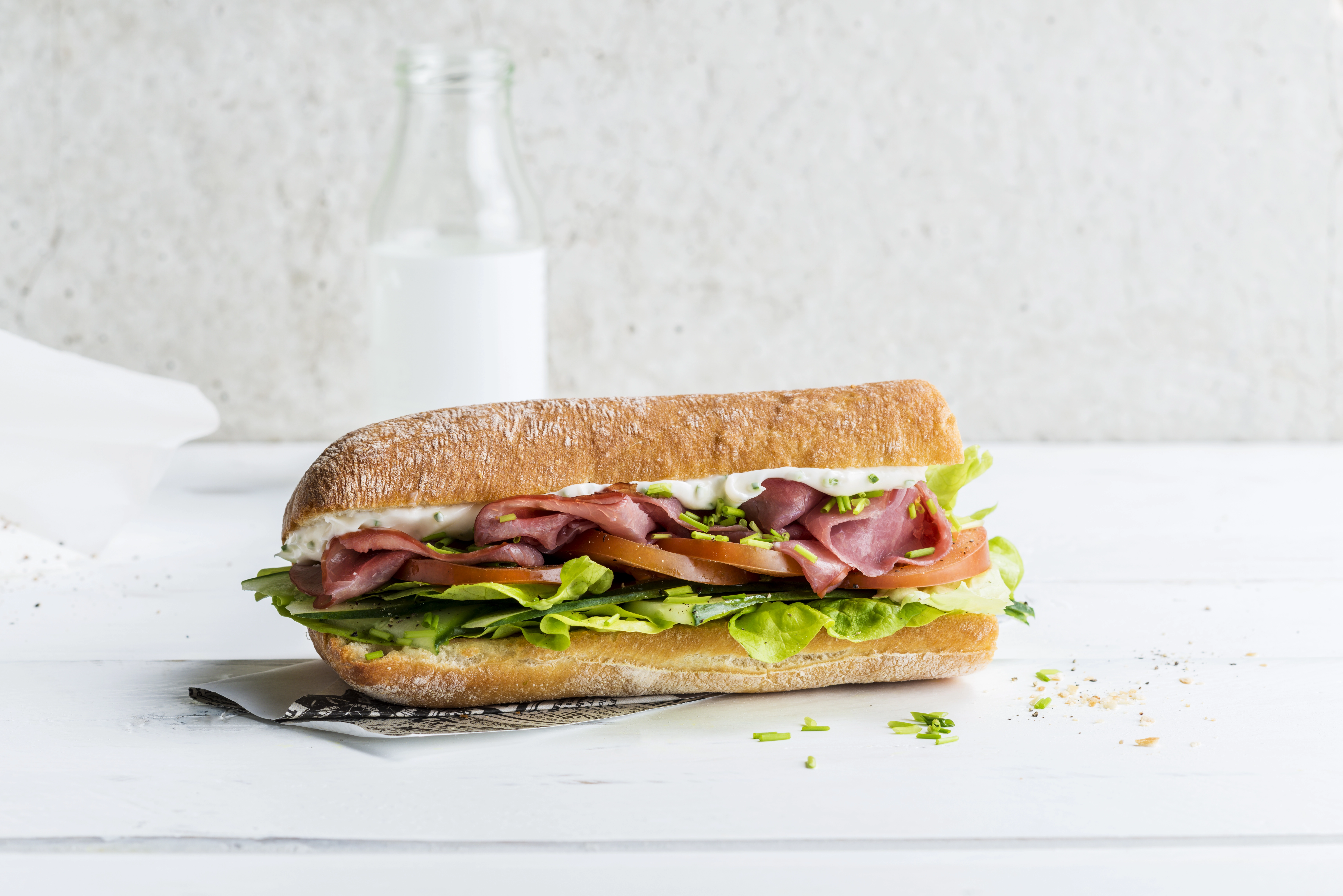 Pastrami ciabatta 