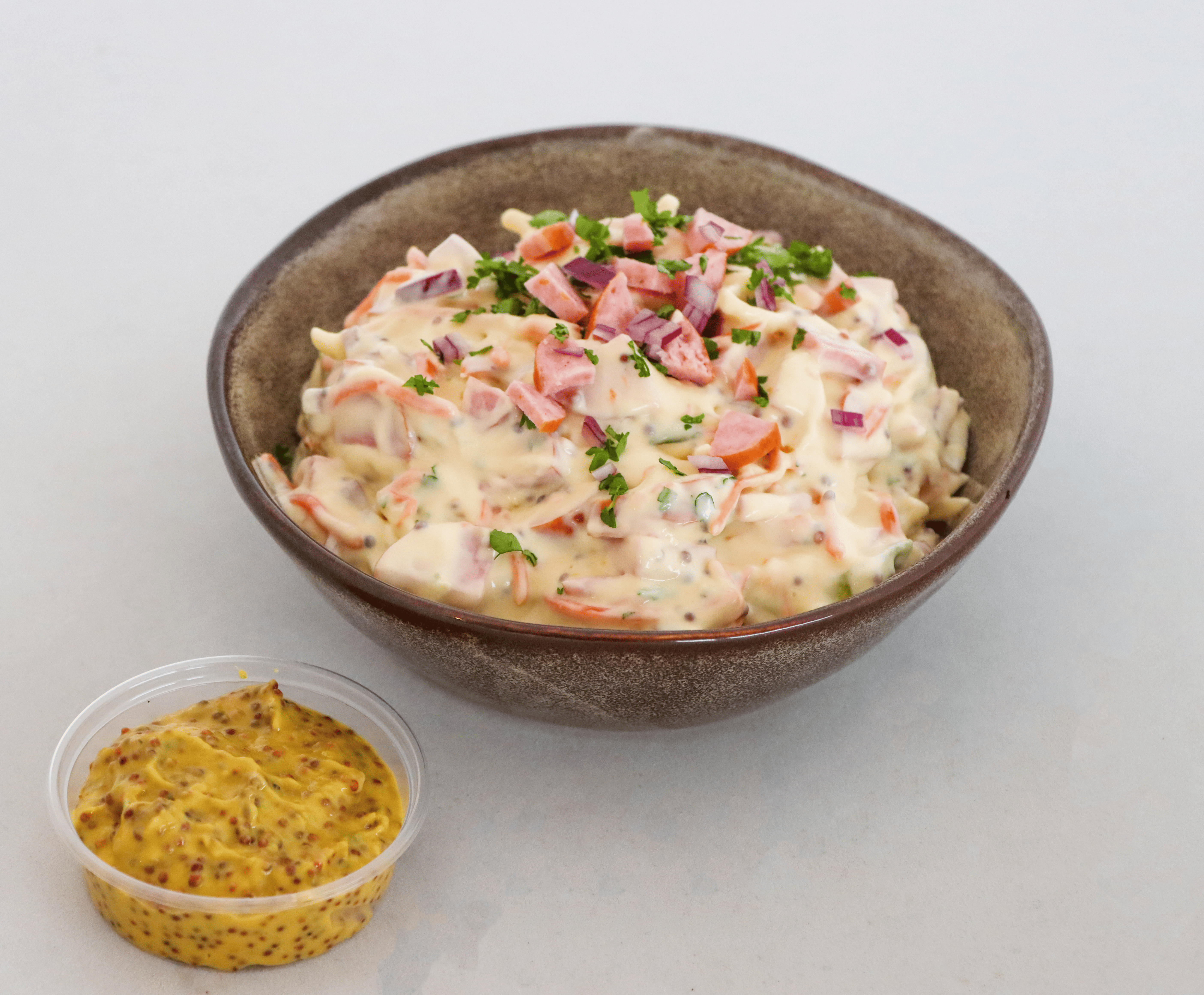 Smokey sausage salade