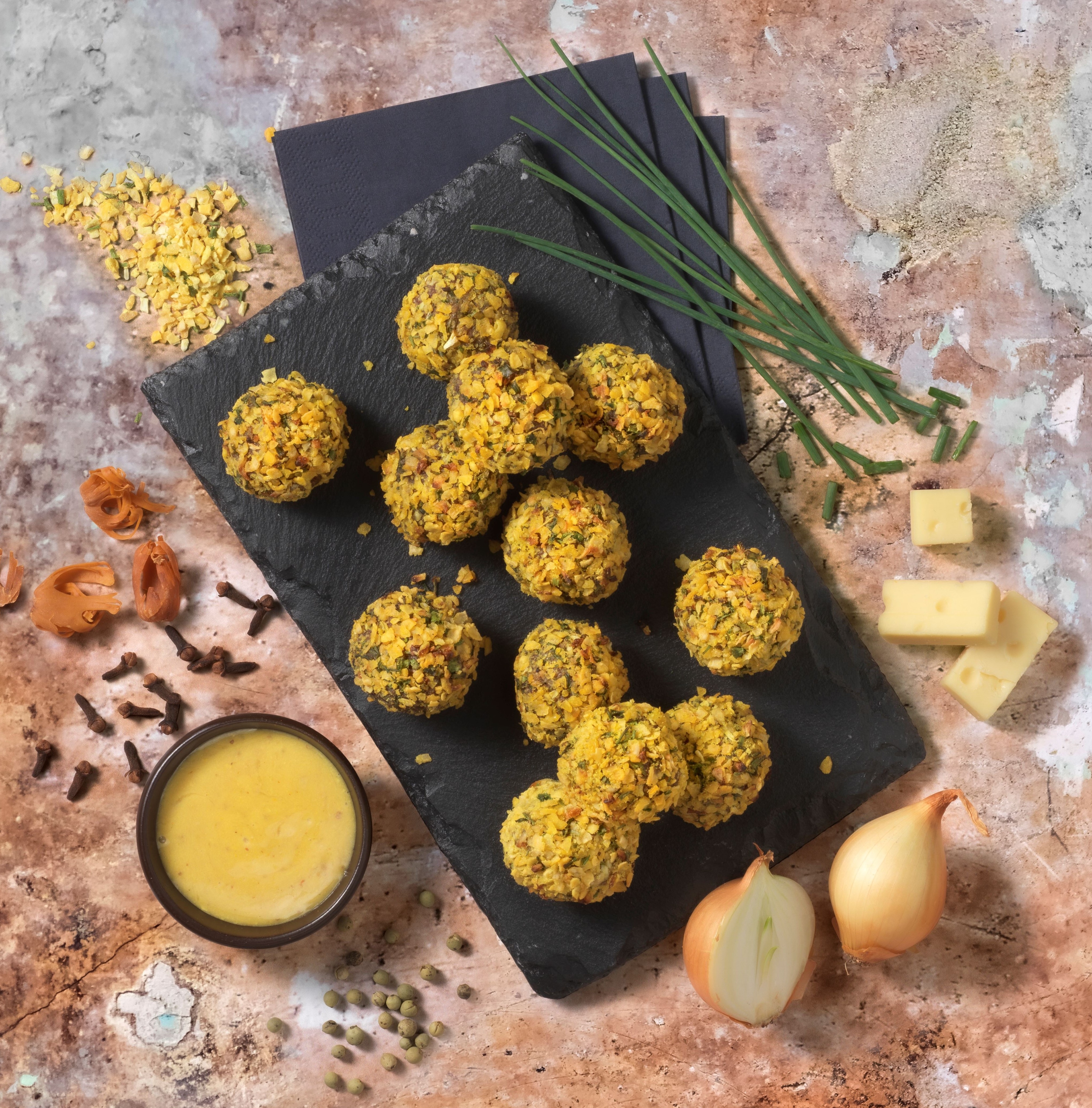 Snackballetjes met crispy breading