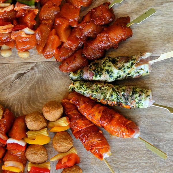 Snacks, BBQ, vlugklaar en vis