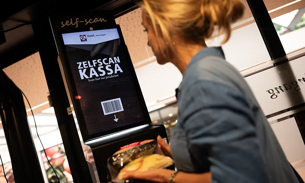 Zelfscan kassa voor versspecialisten