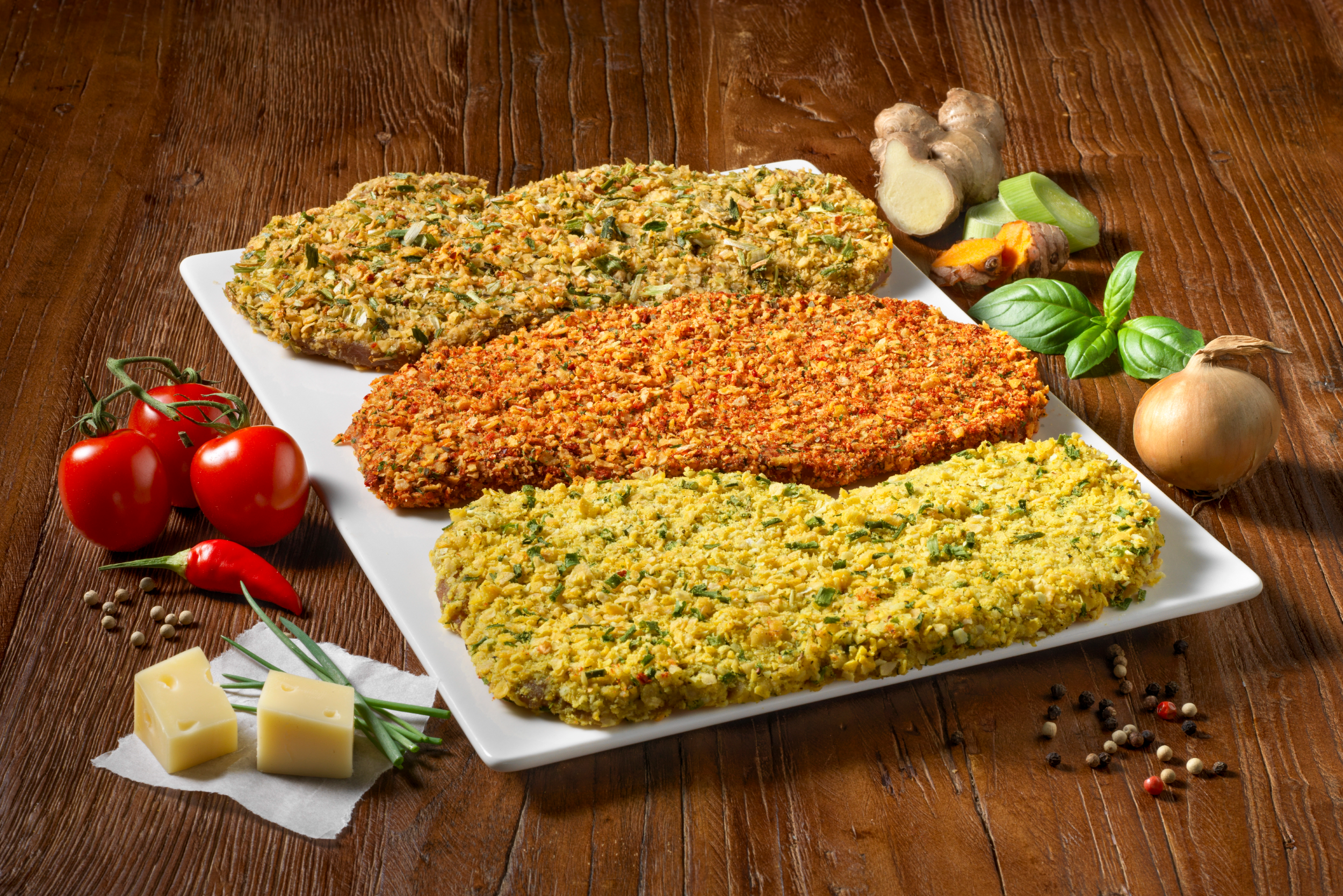 Schnitzel met Crispy  Breading