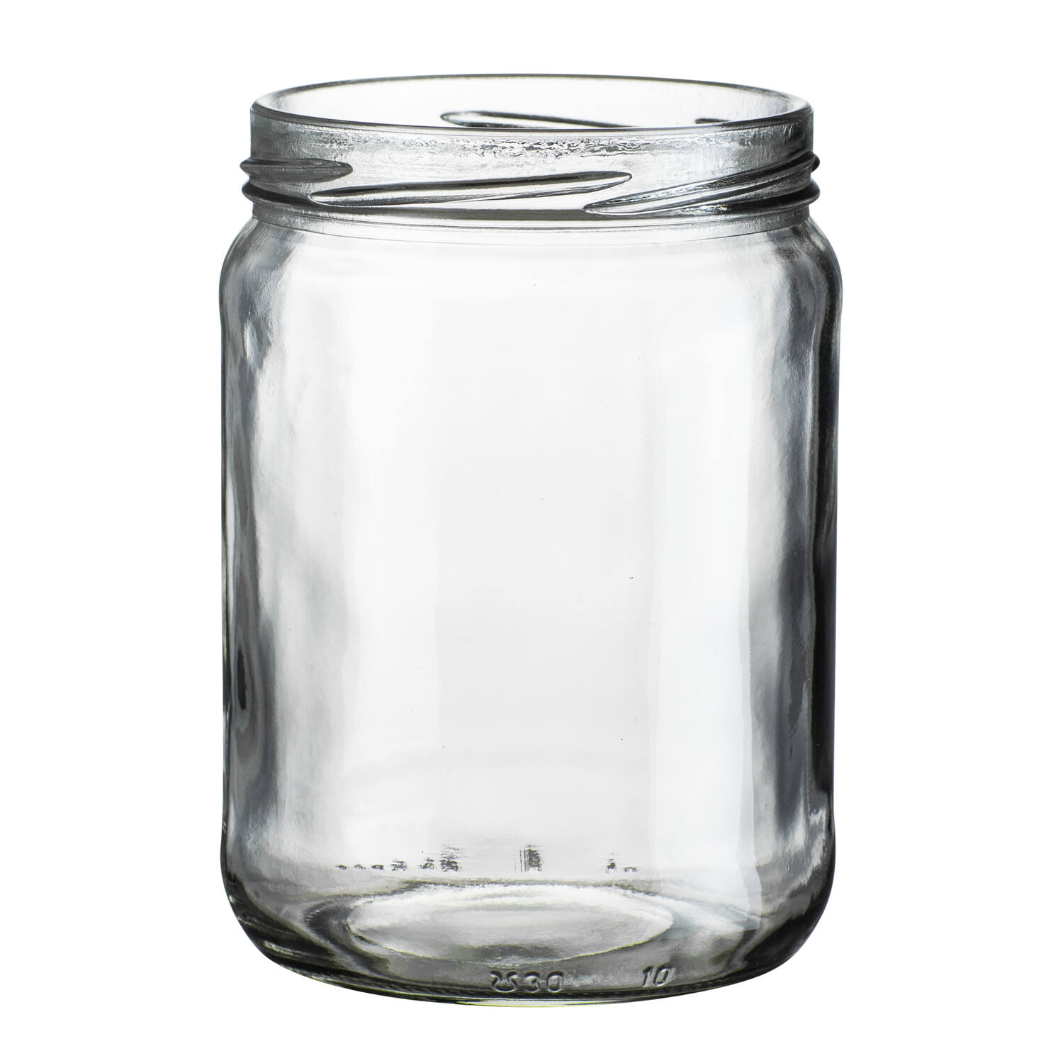 GLAZEN POT+DEKSEL  24x580ml