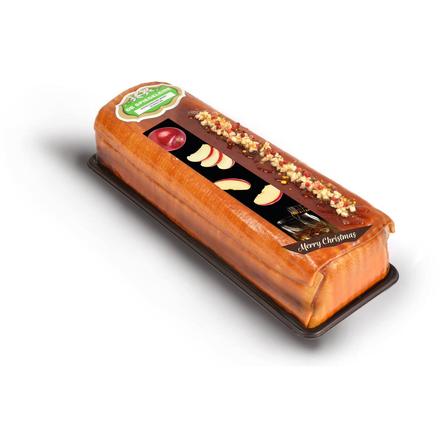 GEVOGELTEPATE MET WHISKY EN APPELTJES 2.6kg BORD