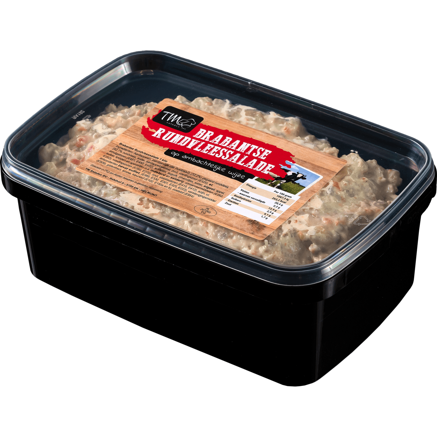 BRABANTSE RUNDVLEESSALADE 10x500gr