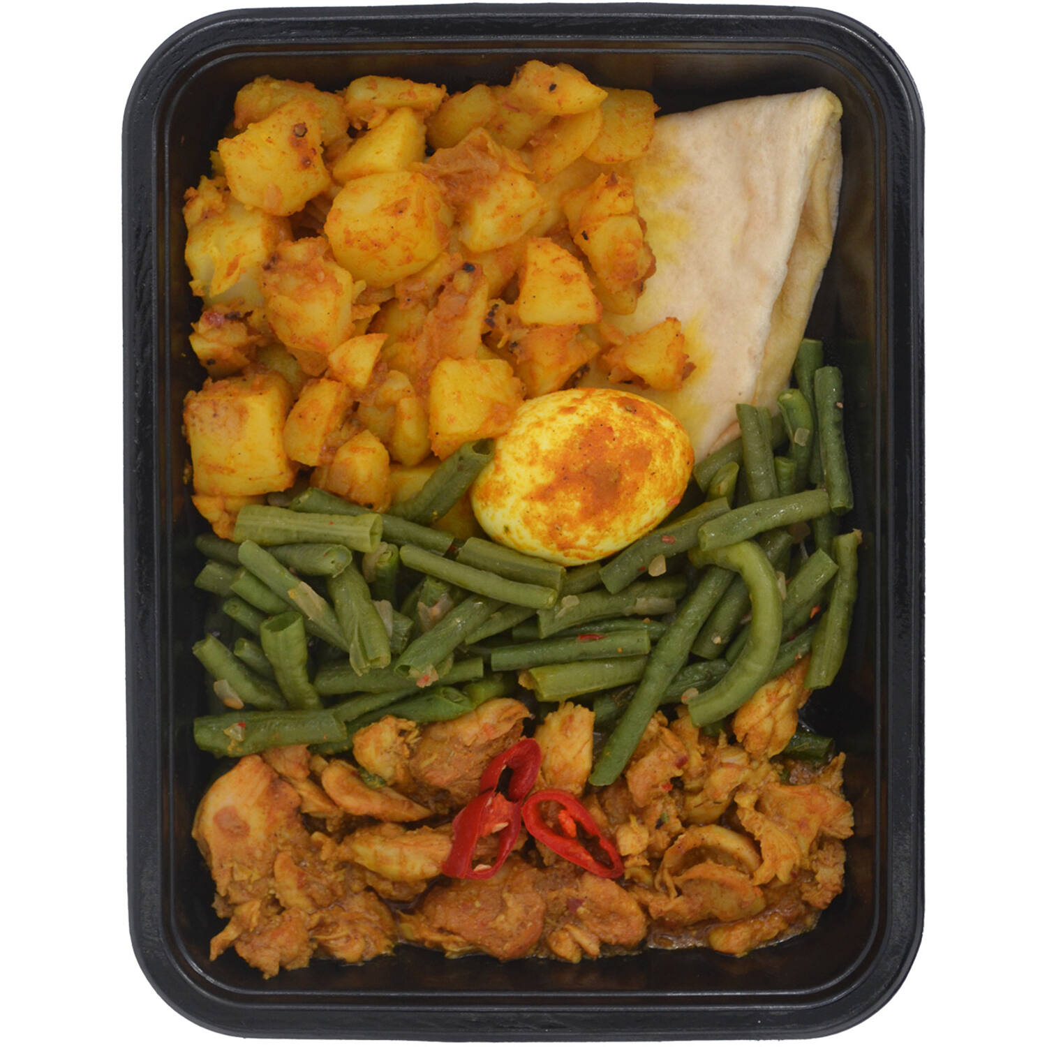 SURINAAMSE ROTI KIP MASSALA 2x450gr KROES