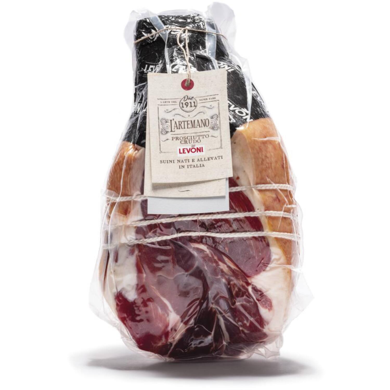 PROSCIUTTO CRUDO 24mnd opgeb z/b L'ARTEMANO