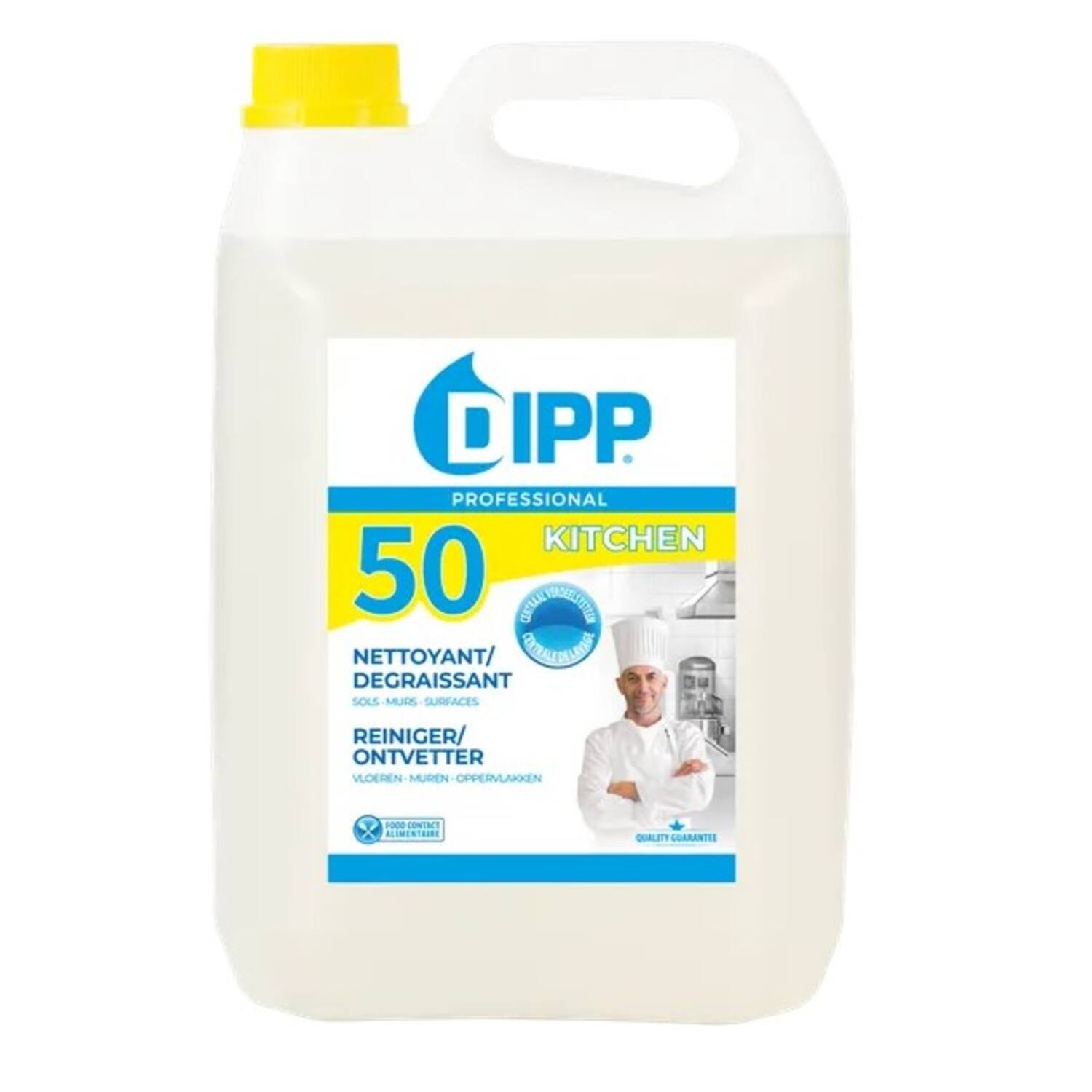 DIPP-50 REINIGER/ONTVETTER 5ltr