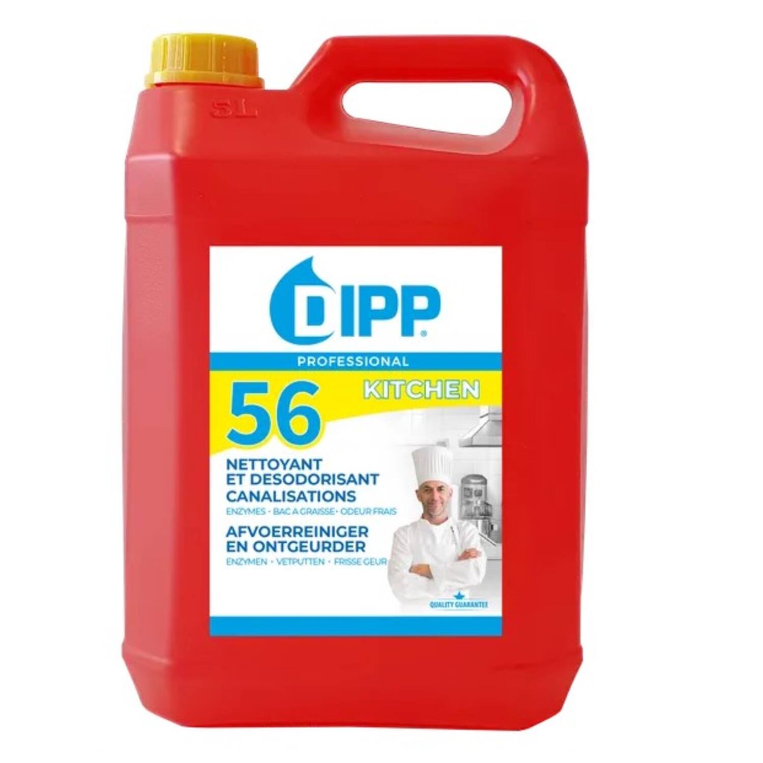 DIPP-56 AFVOERREINIGER EN ONTGEURDER 5ltr