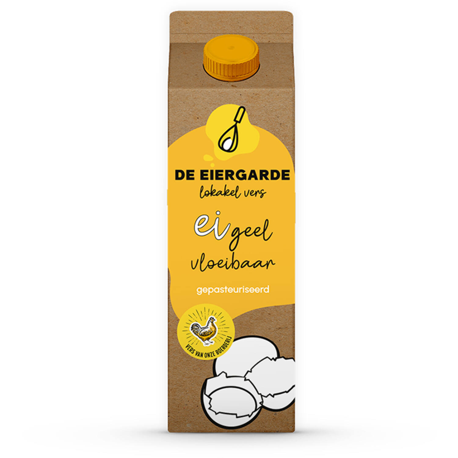 scharrel eigeel vloeibaar 1kg