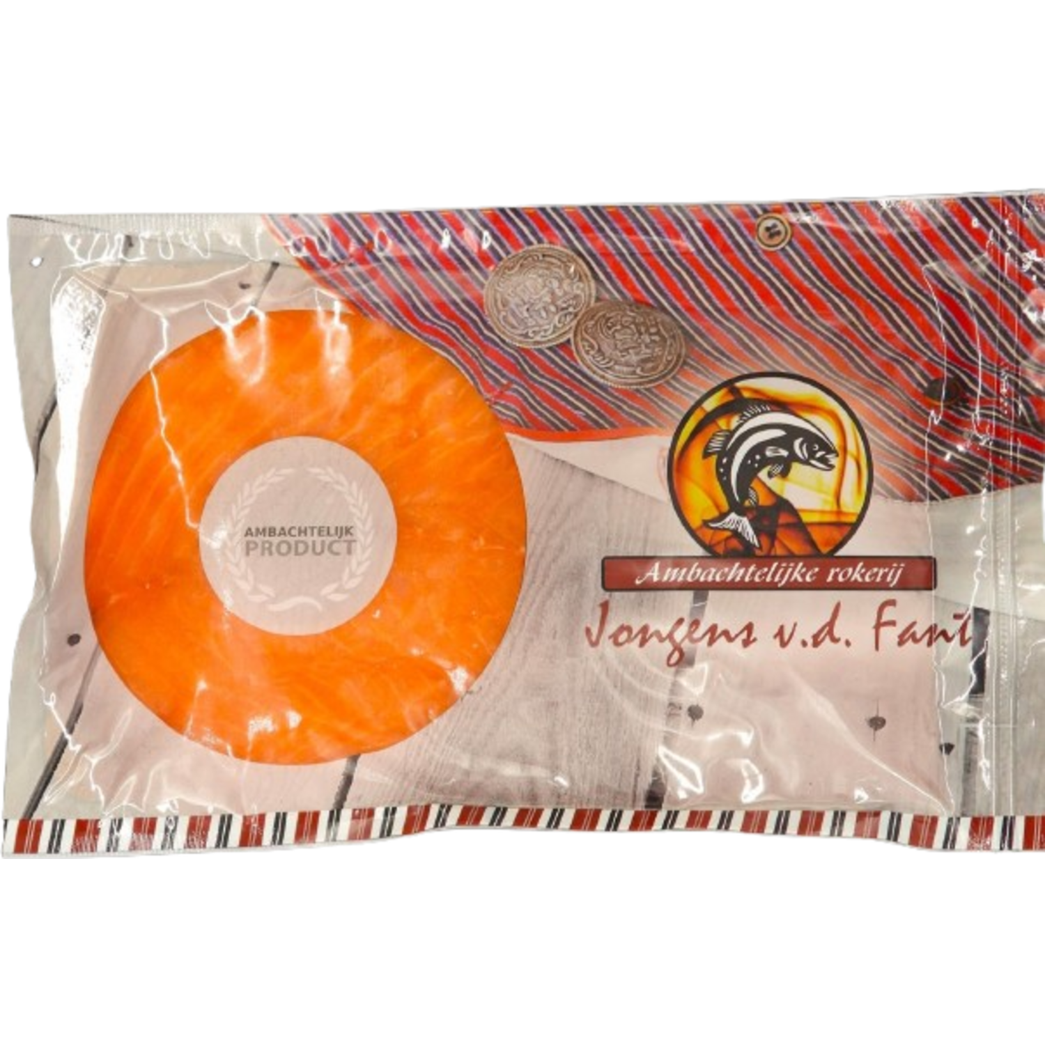 KOUD GEROOKTE ZALM PLAKKEN 500gr DPV