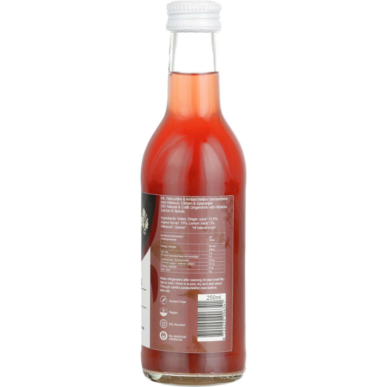 GINGA HIBISCUS (READY2DRINK) 15x250ml