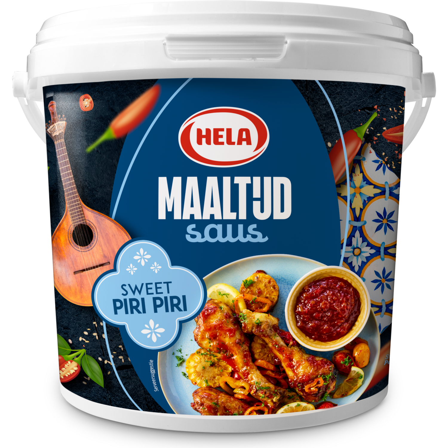 HELA MAALTIJDSAUS SWEET PIRI PIRI 2.6kg