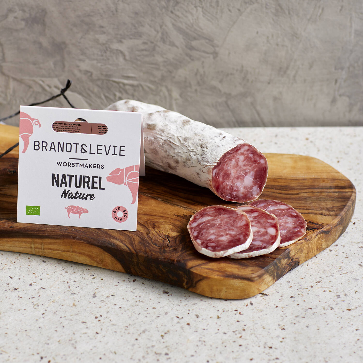 DROGE WORST NATUREL 6x110gr BRANDT&LEVIE