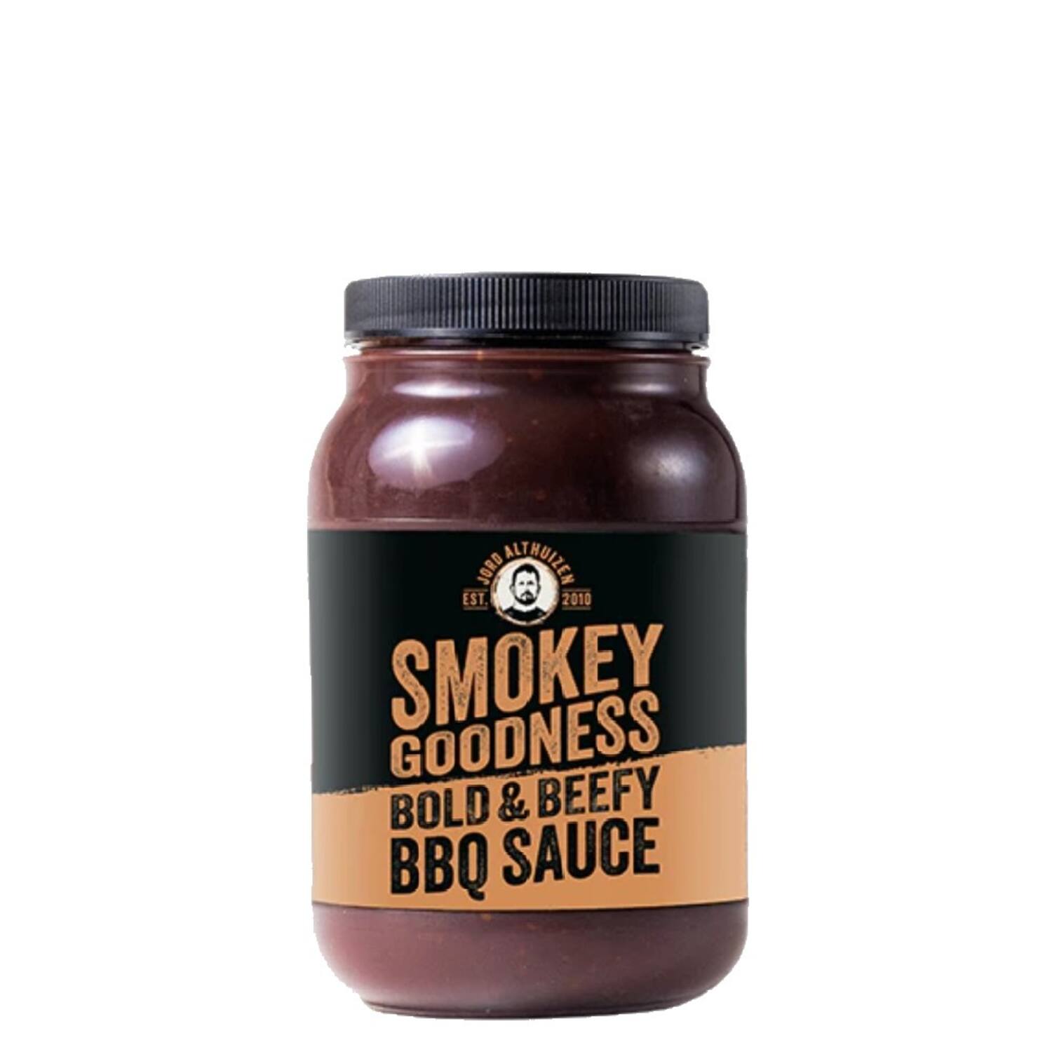 SMOKEY GOODNESS BOLD AND BEEFY BBQ SAUCE 6x500ml