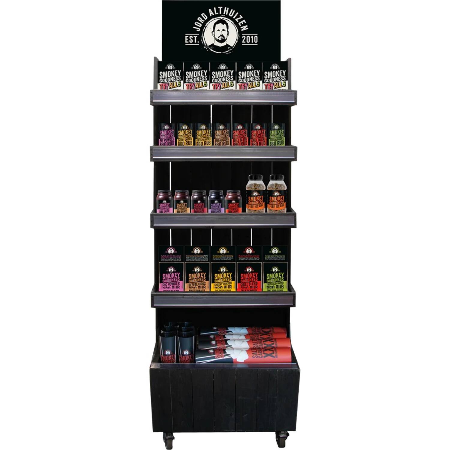 SMOKEY GOODNESS PRESENTATIEMEUBEL