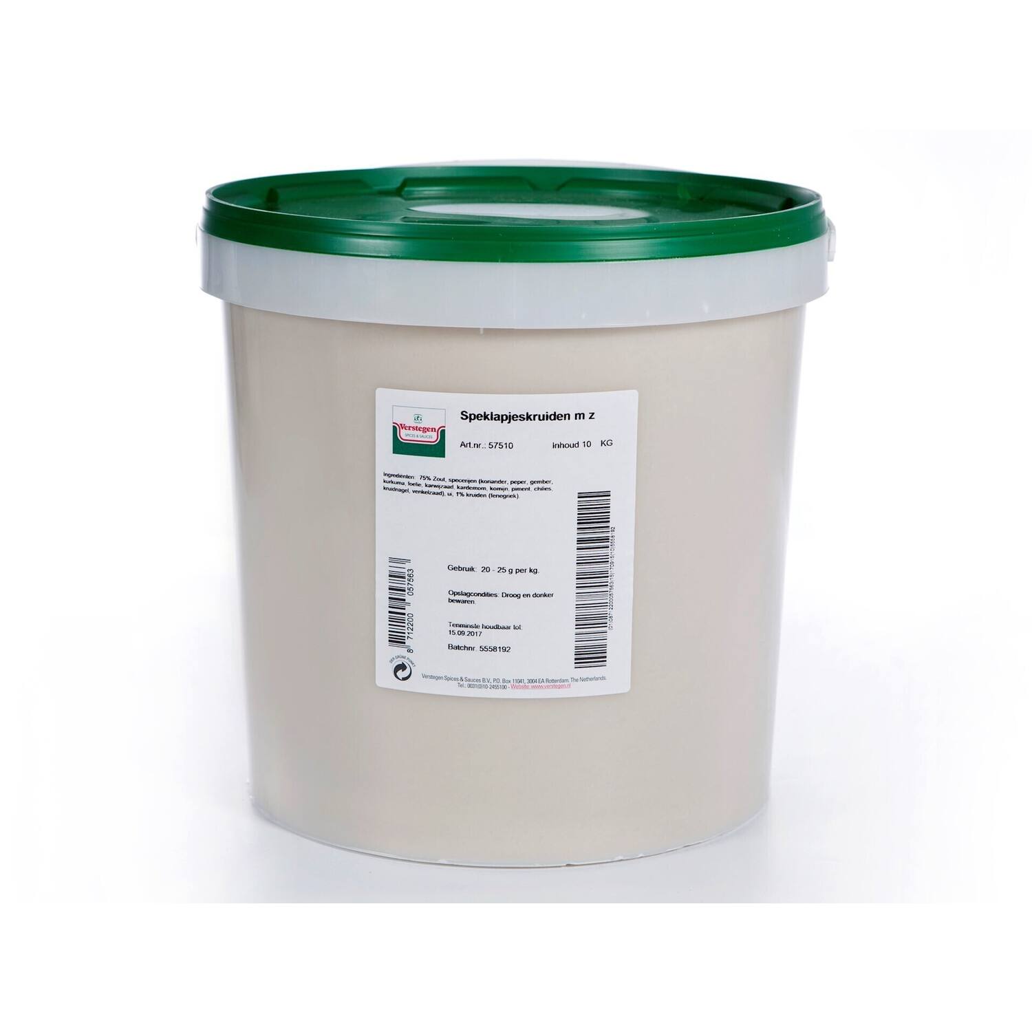 KRUIDENMIX SPEKLAPJES M/Z 10kg