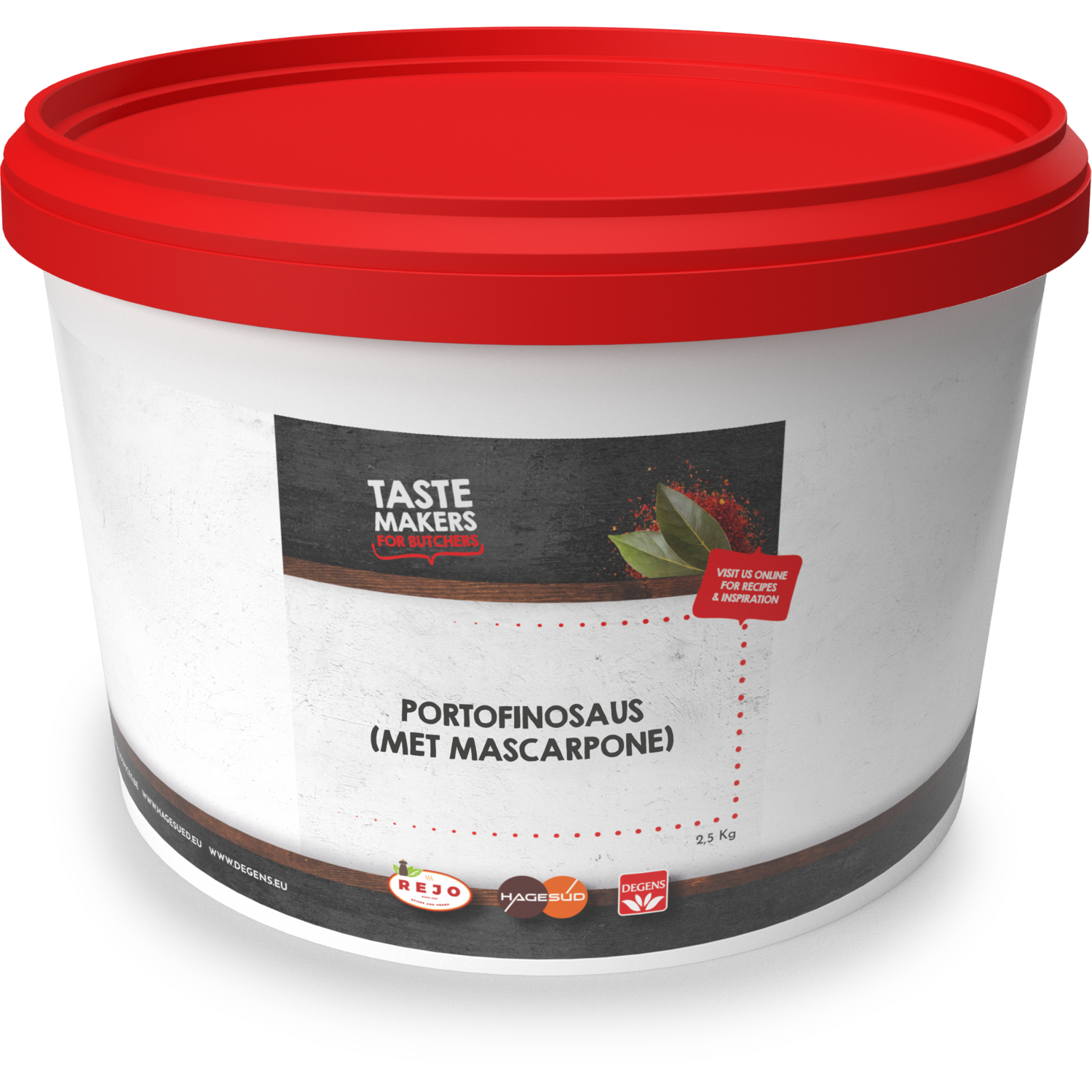 PORTOFINOSAUS (MET MASCARPONE)  2.5kg  DEGENS