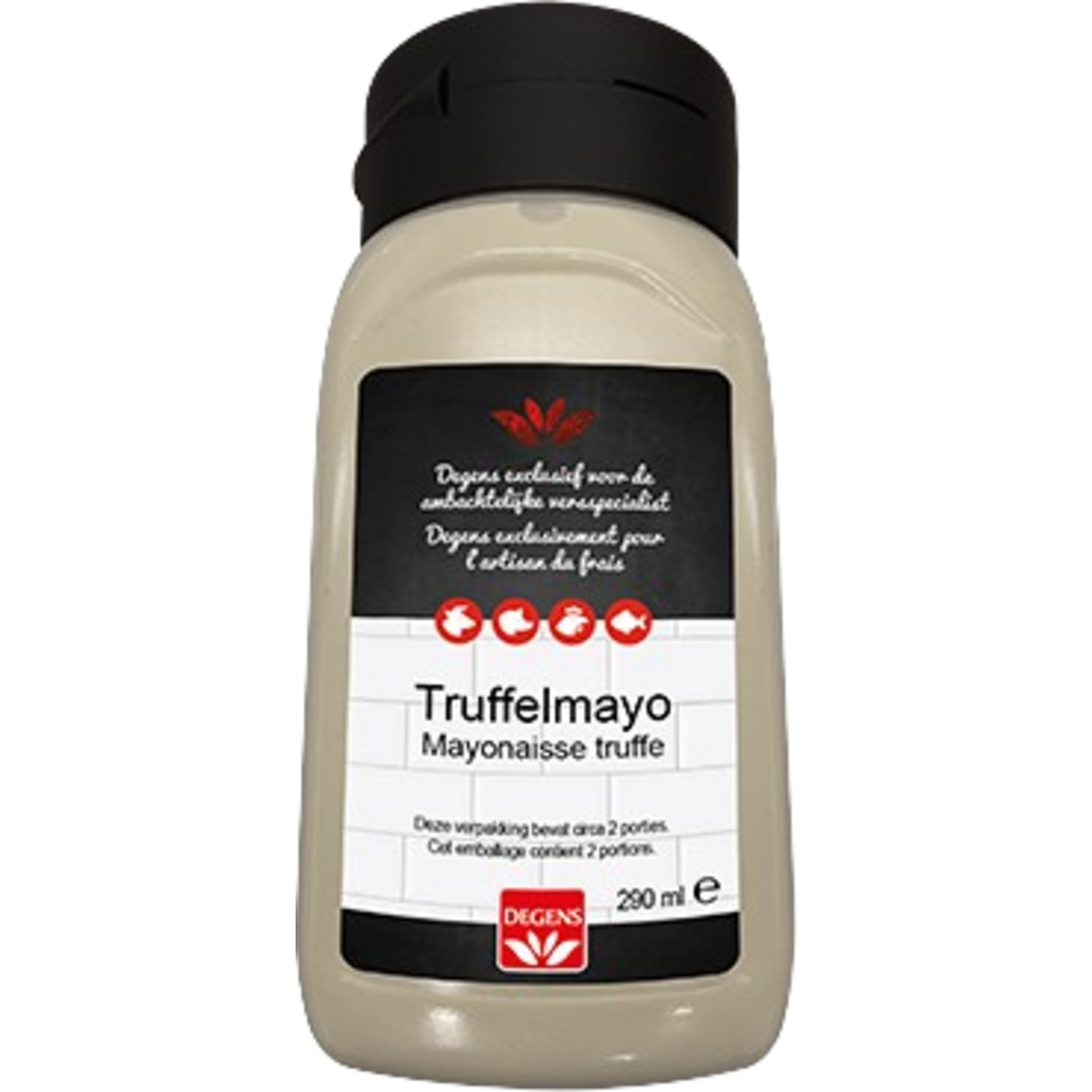 TRUFFELMAYO  8x280ml  SPUITFLESJE DEGENS