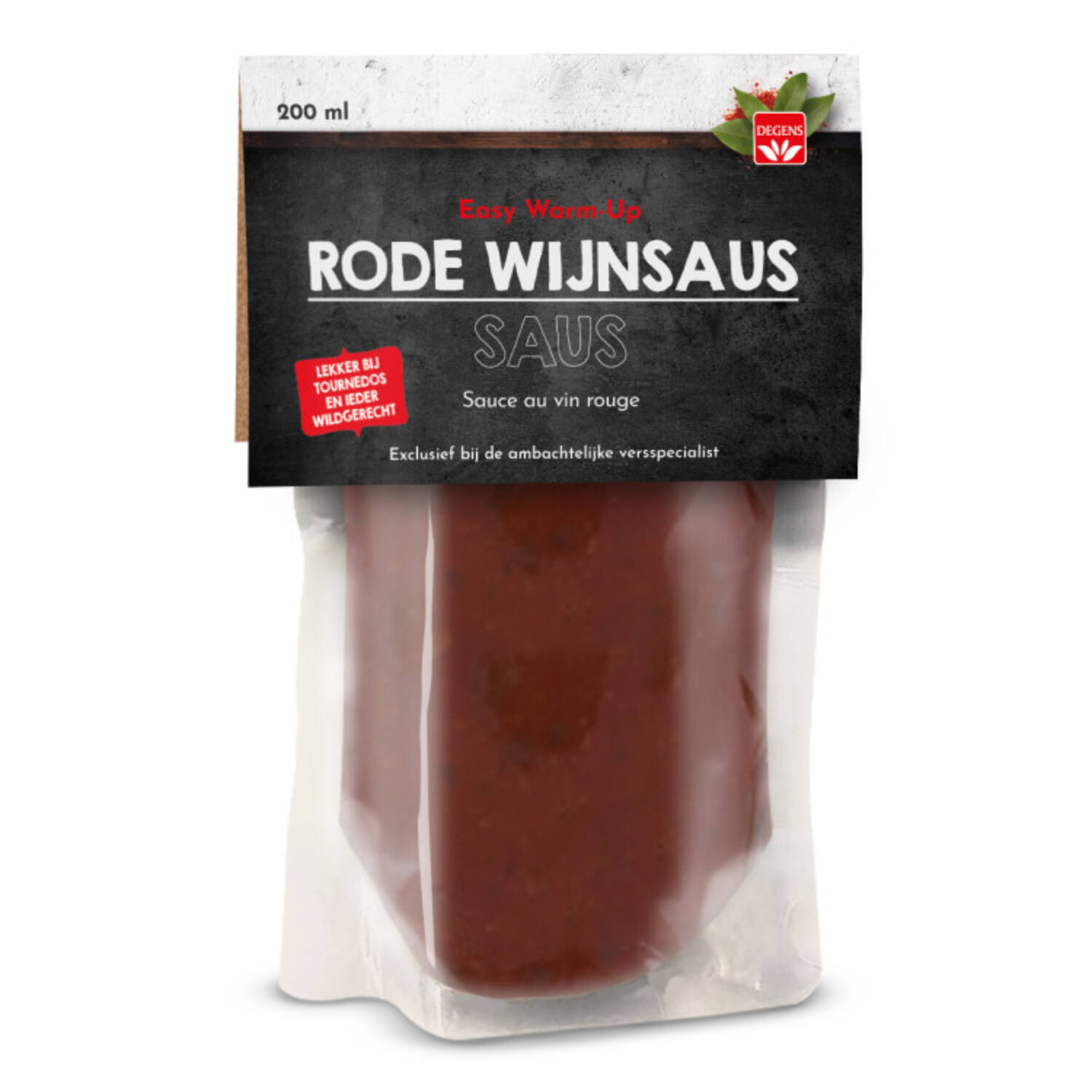 RODE WIJNSAUS 12x200ml DEGENS