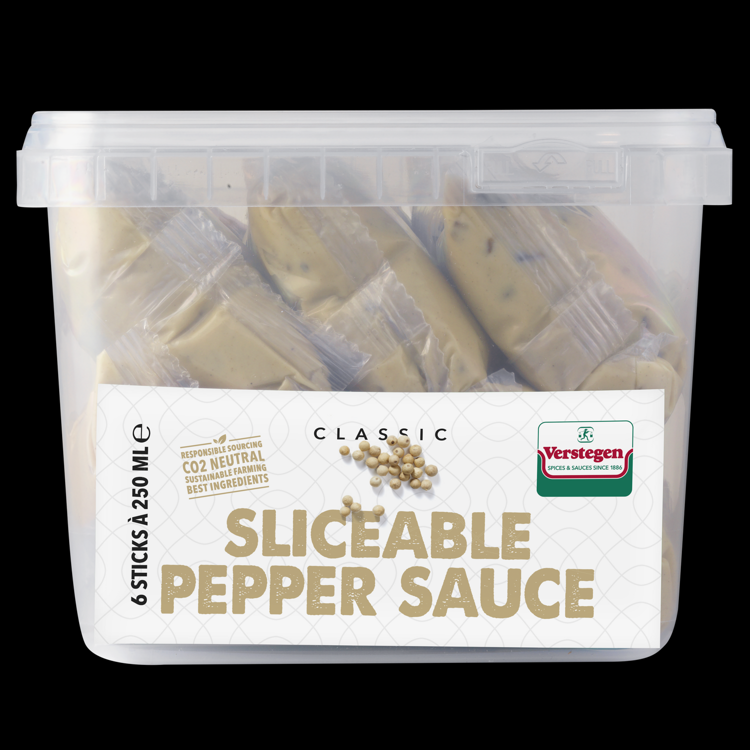 SNIJDBARE PEPERSAUS  6x250ml