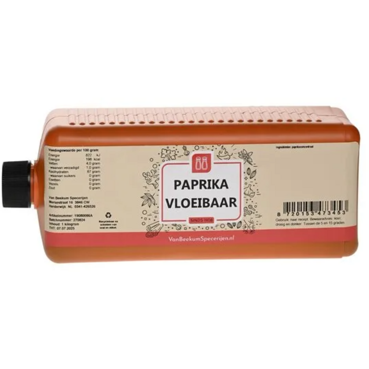 PAPRIKA EXTRACT VLOEIBAAR 3300  1kg