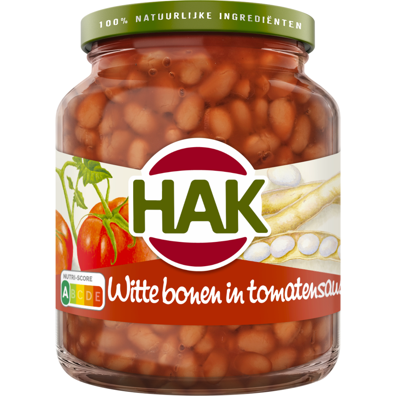WITTE BONEN IN TOMATENSAUS  6x720m  HAK