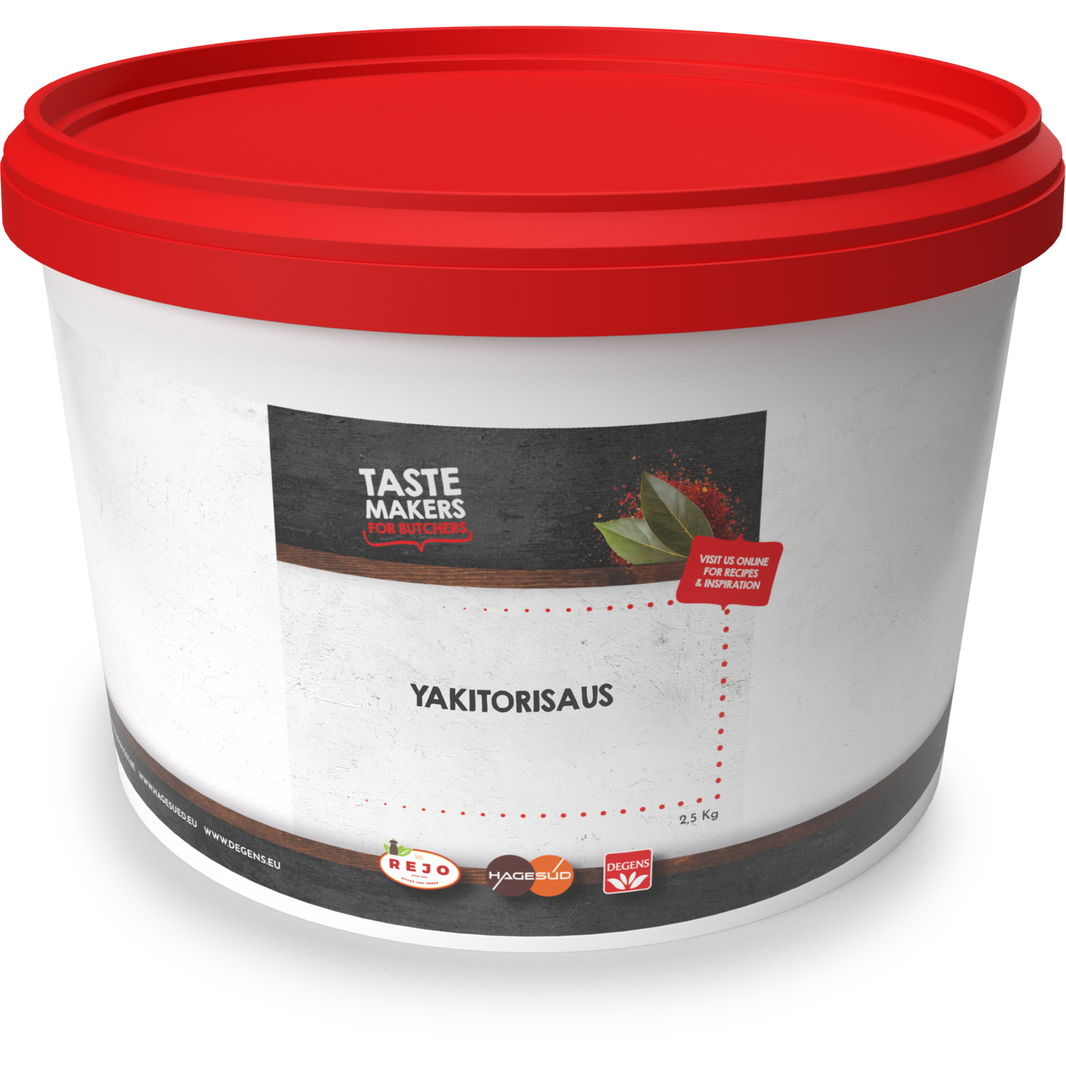 YAKITORISAUS ZONDER MSG  2.5kg  DEGENS