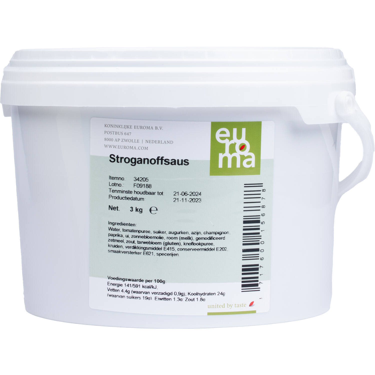 STROGANOFFSAUS  3kg EUROMA