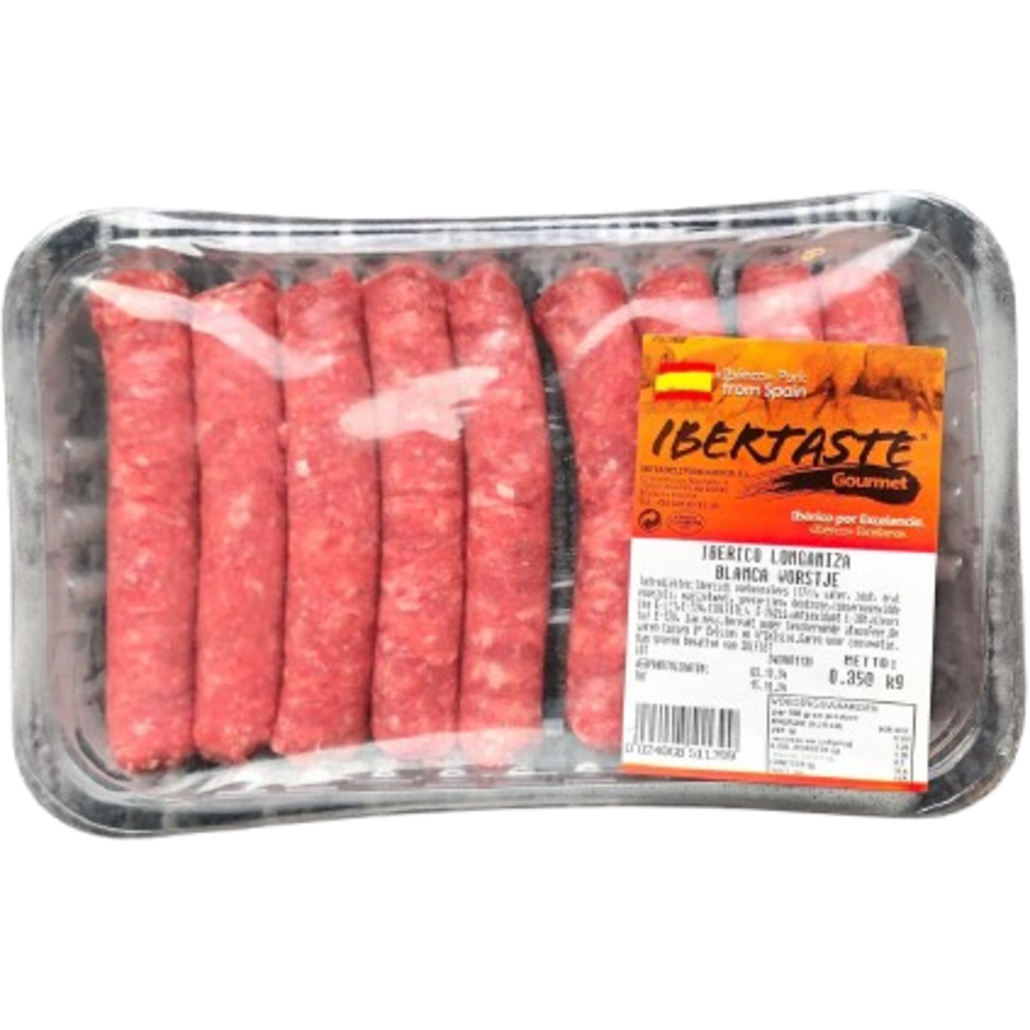 LONGANIZA BLANCA 9x40g IBERICO