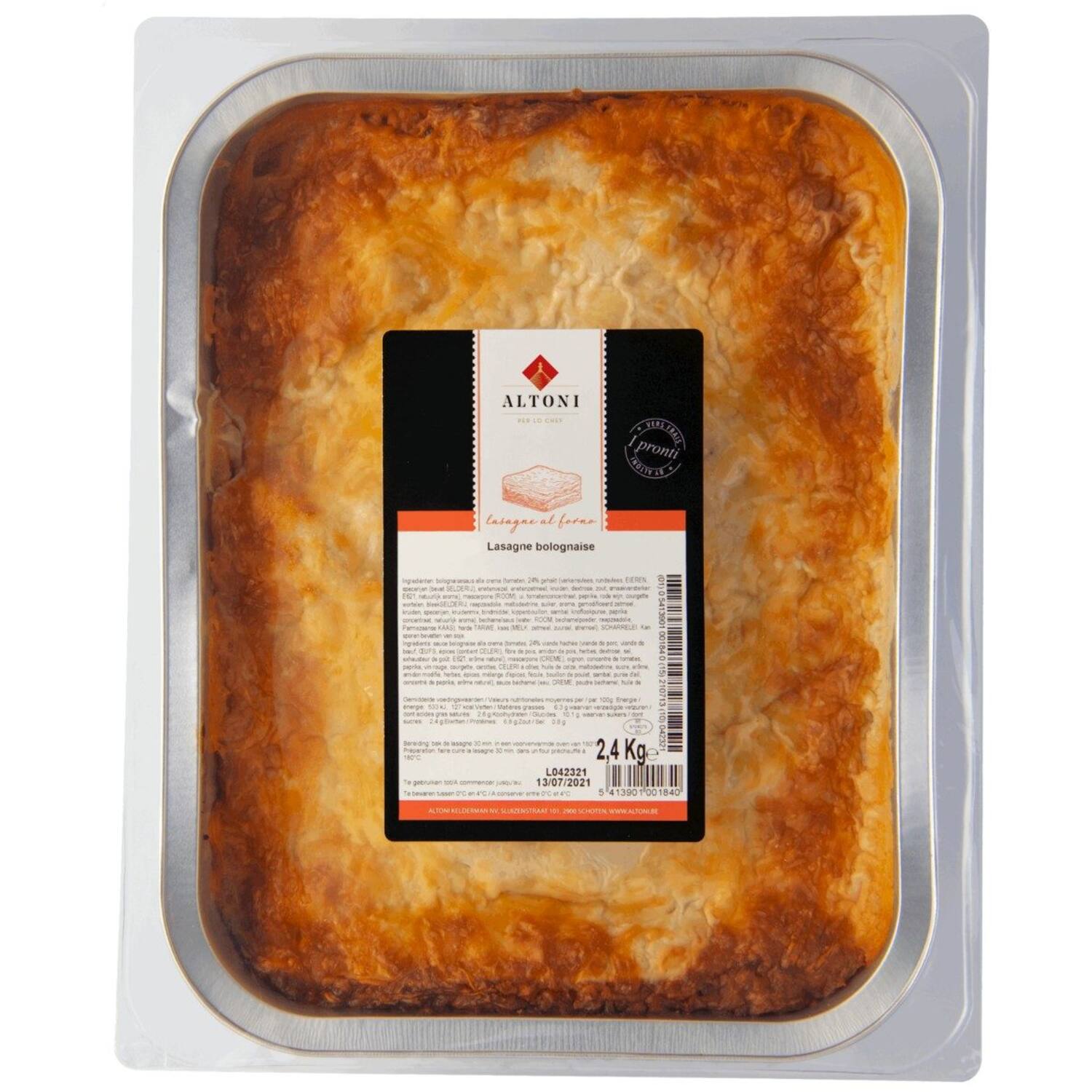 Lasagne bolognaise halal