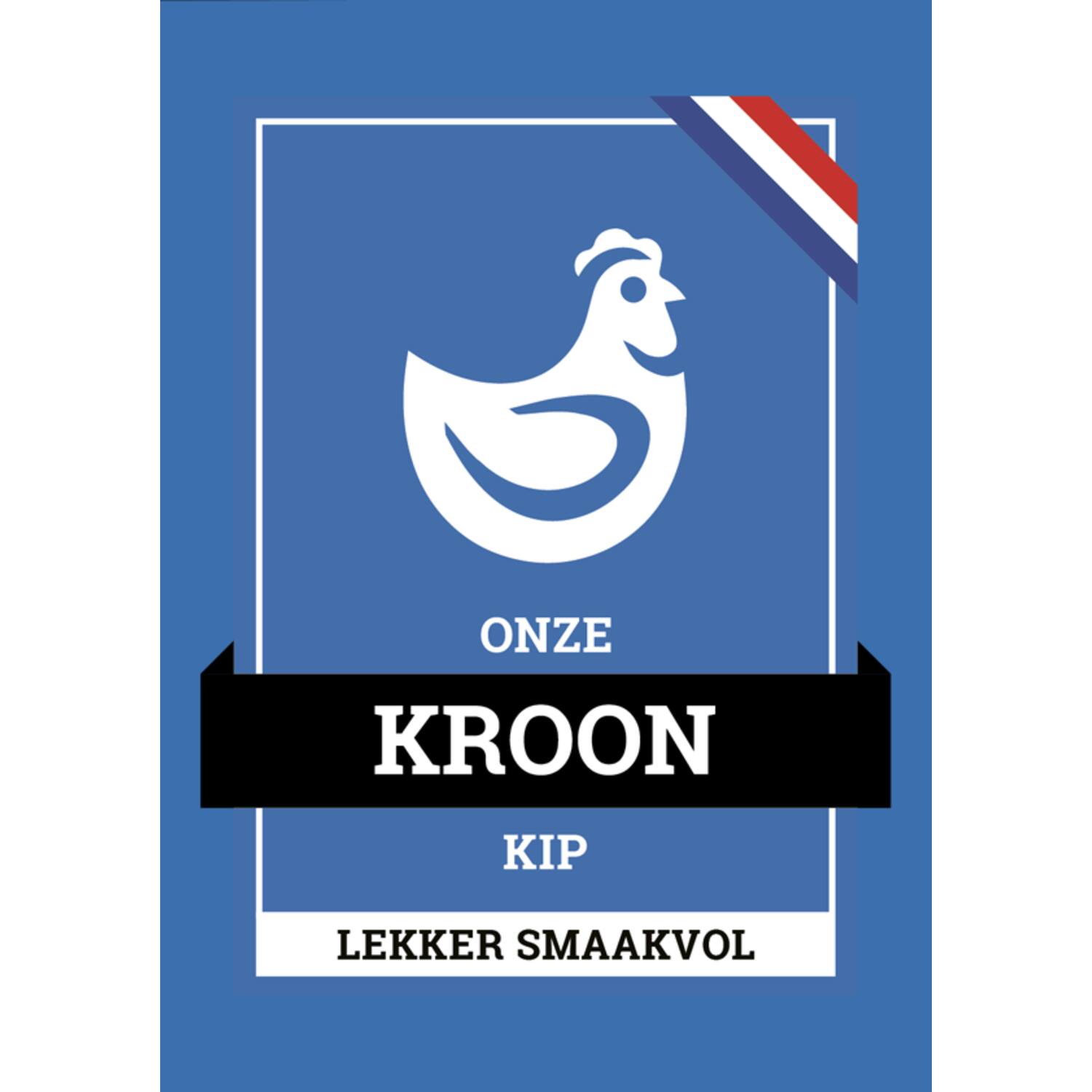 ONZE KROONKIP FLYERS  100st