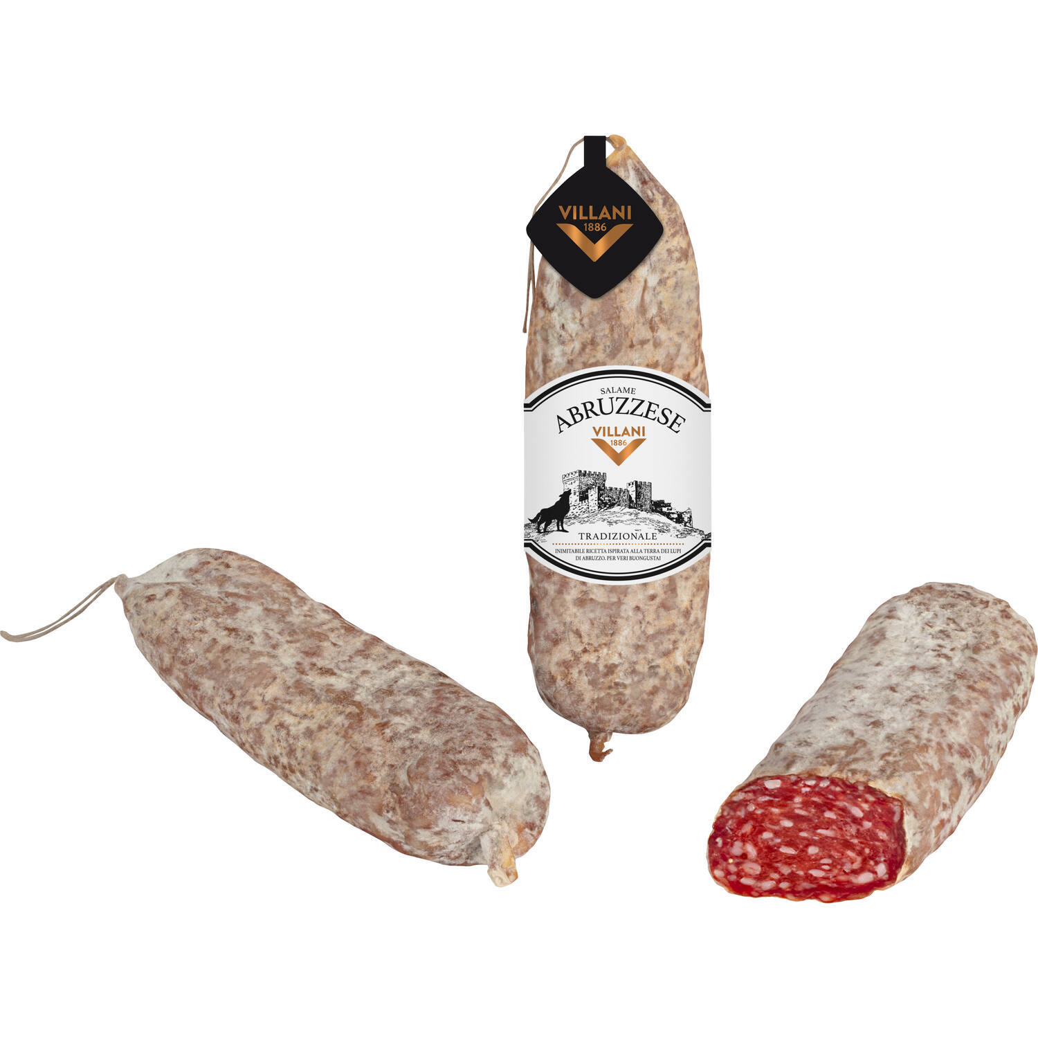 SALAMI ABRUZZESE  5x330gr  VILLANI