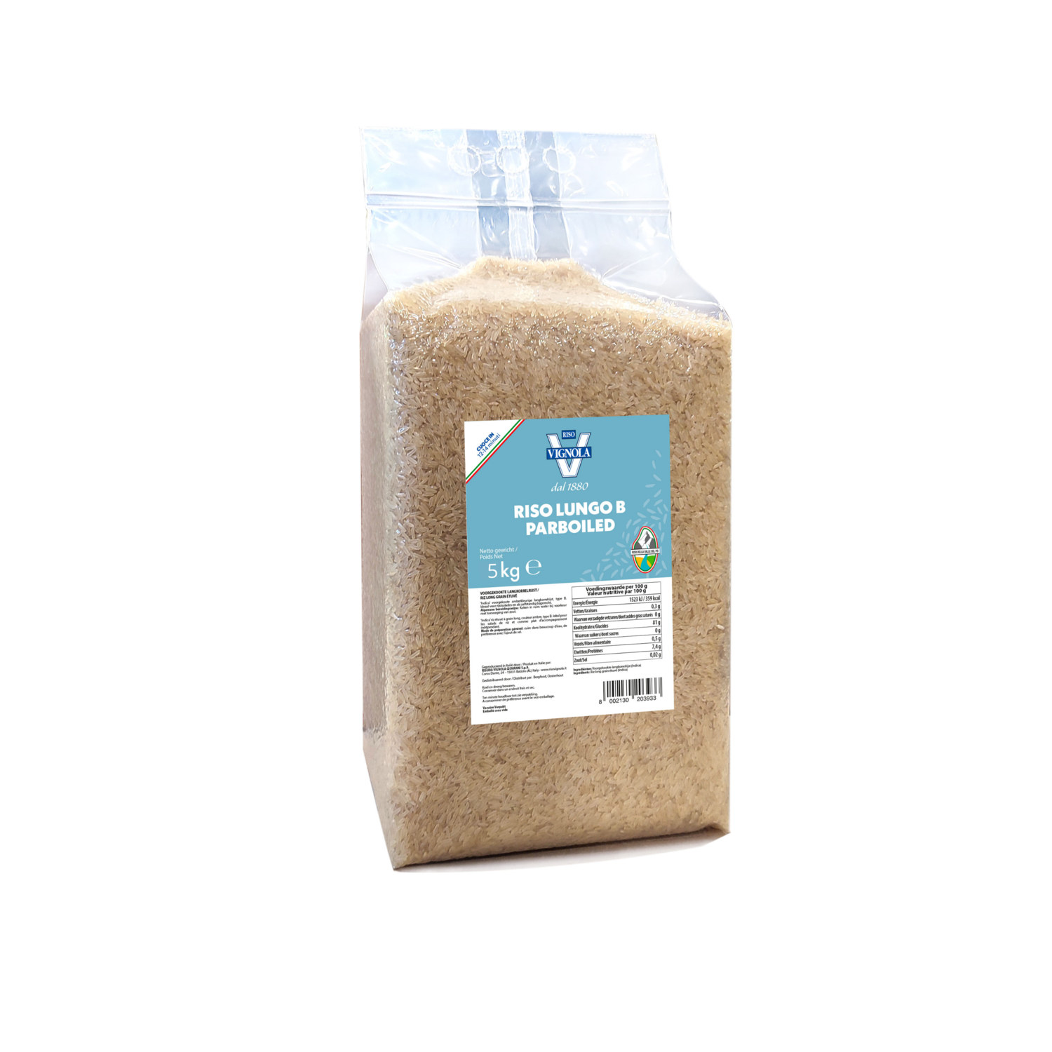 RIJST (RISO) PARBOILED  5kg