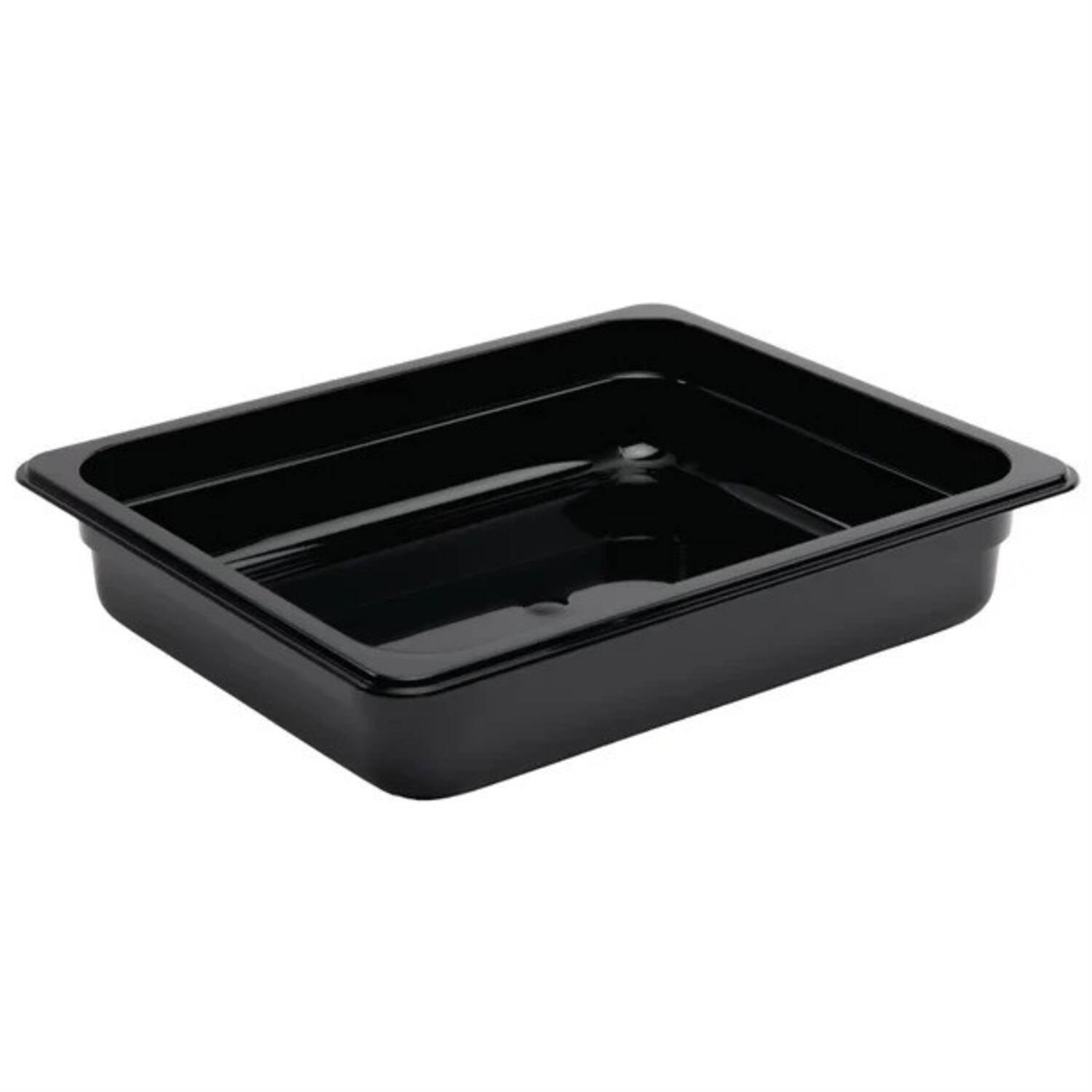 GASTRONORMBAK 1/2 4ltr 65mm ZWART