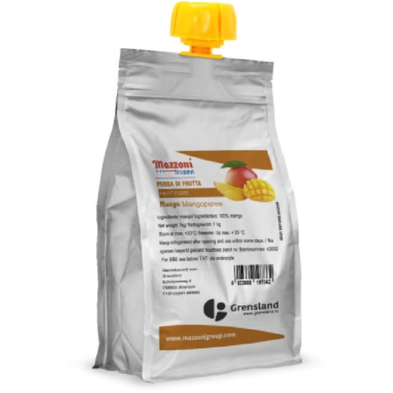 MANGO FRUIT PUREE 1kg MAZZONI