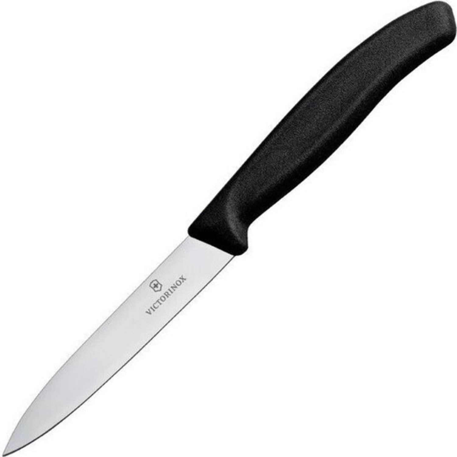 STEEKMES 22cm RECHT ZWART VICTORINOX