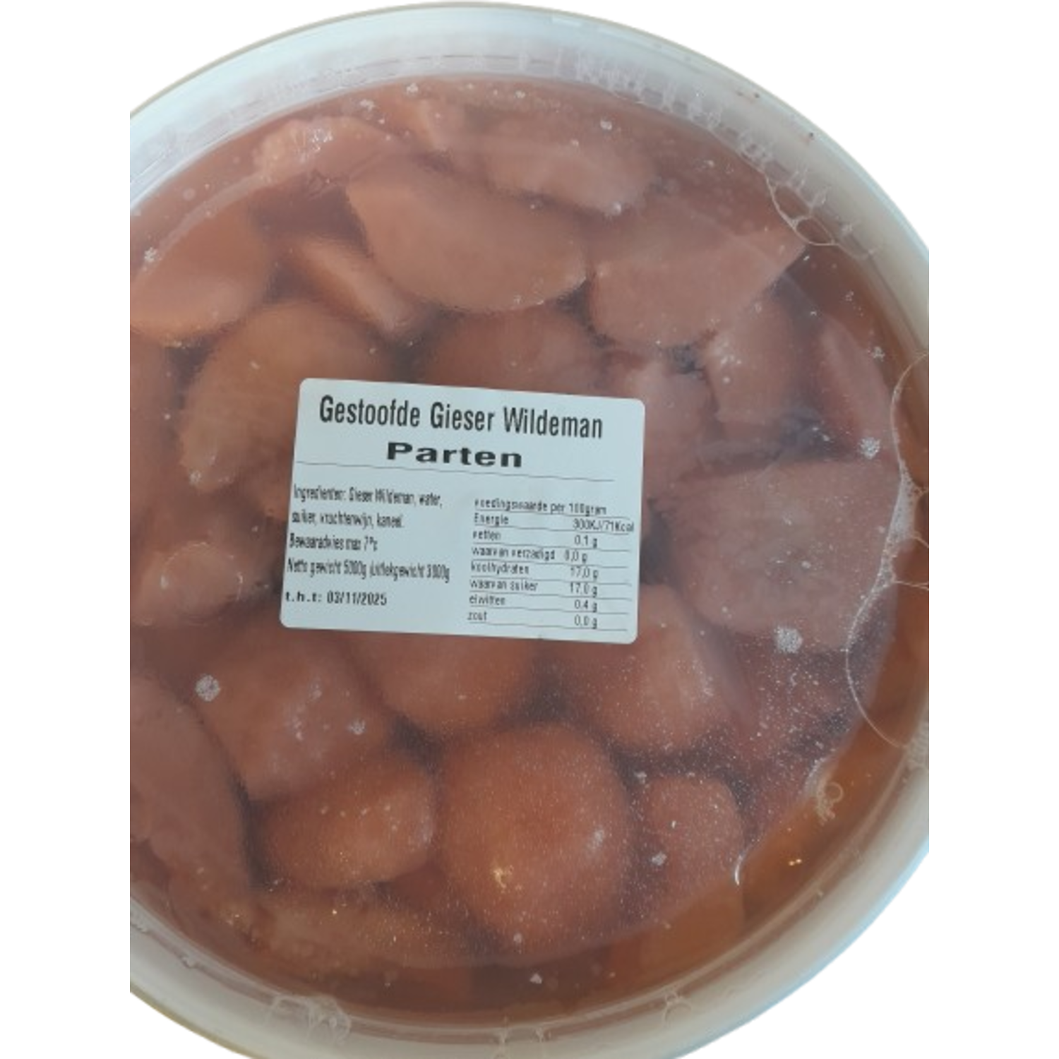 STOOFPEREN GIESER PARTEN 5kg (3.5kg)