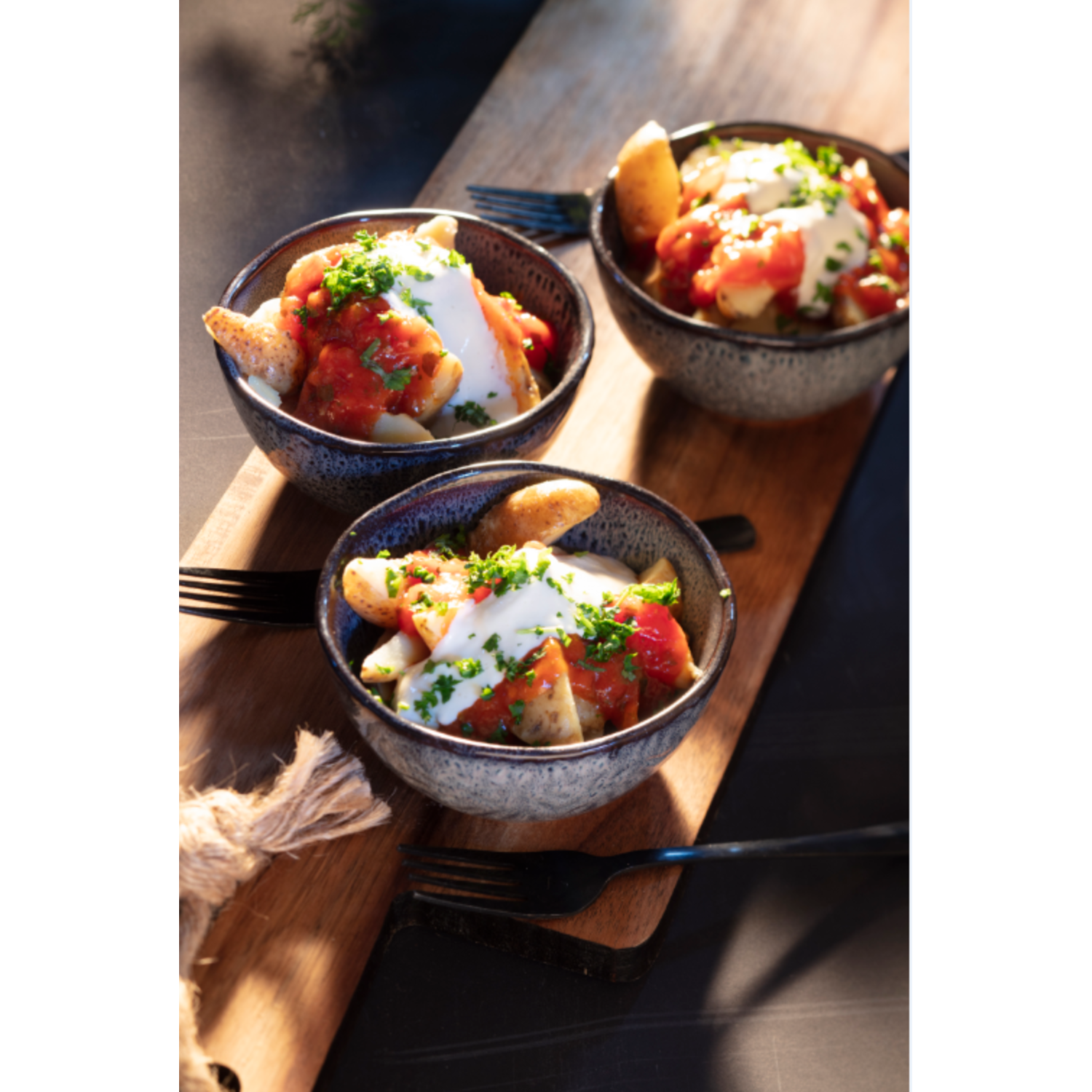 BBQ ALS EEN BAAS RECEPTFLYERS PATATAS BRAVAS 250st