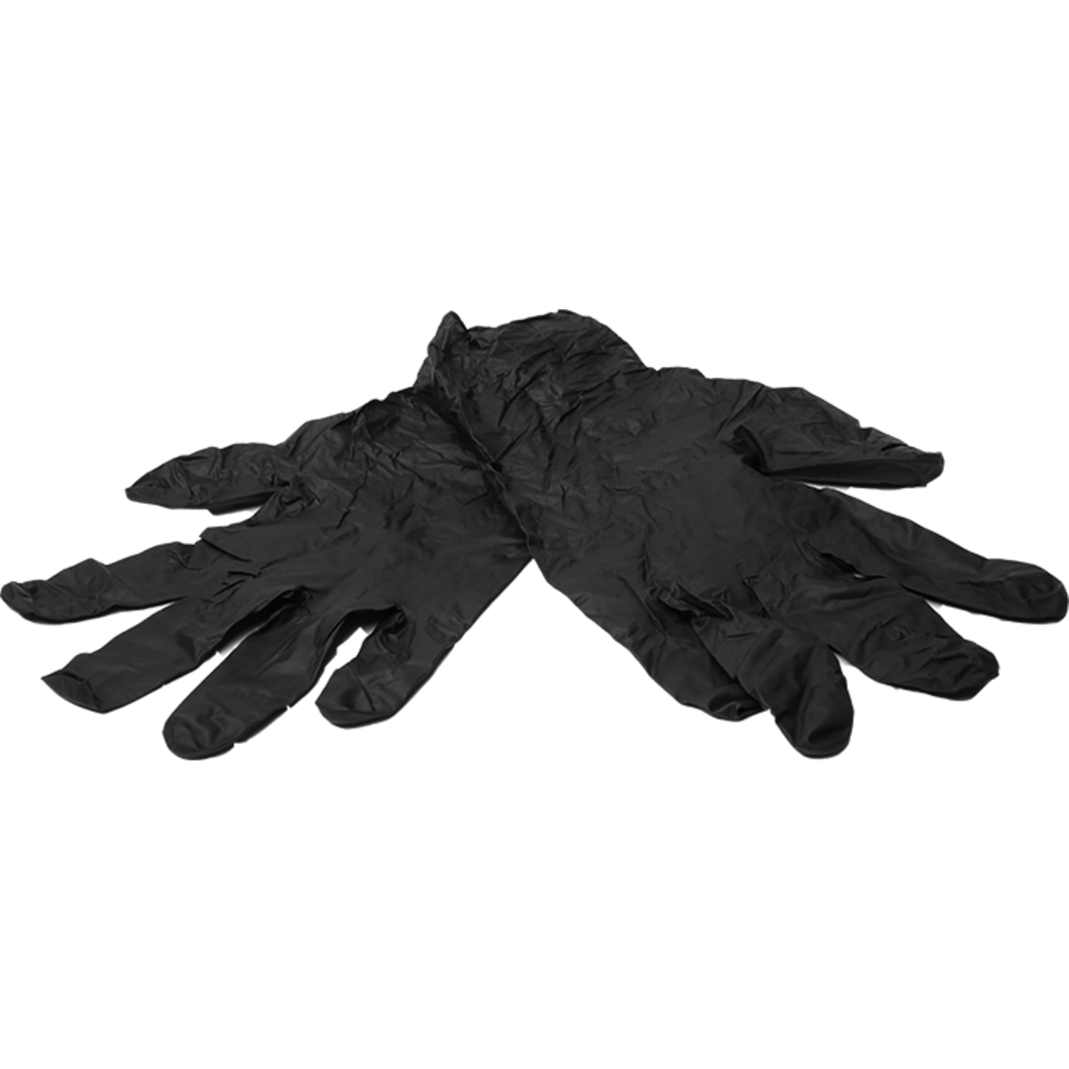 NITRIL HANDSCHOEN ZWART XL 100st POEDERVRIJ EXTRA STRONG